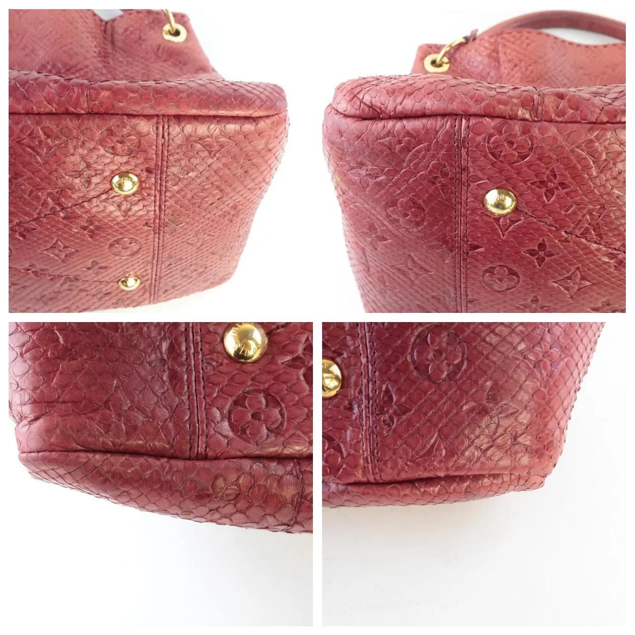 Louis Vuitton Limited Edition Artsy MM Python Bag - Image 30