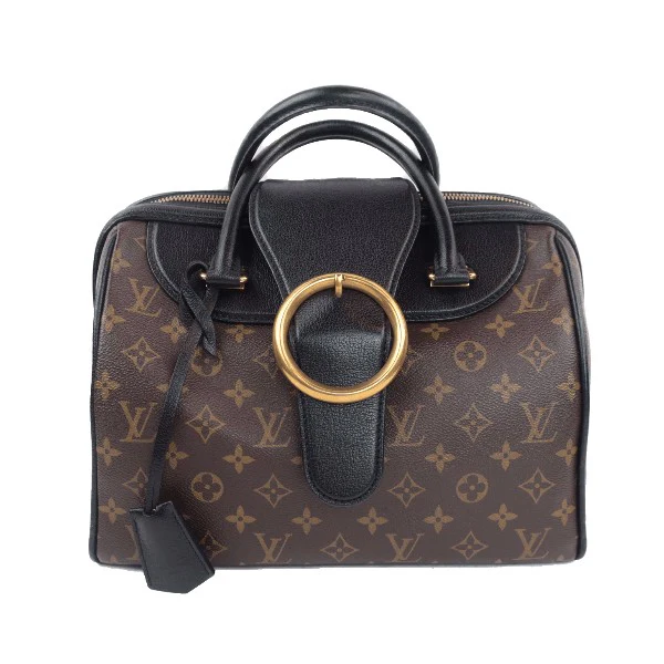 Louis Vuitton Noir Monogram Golden Arrow Speedy Bag
