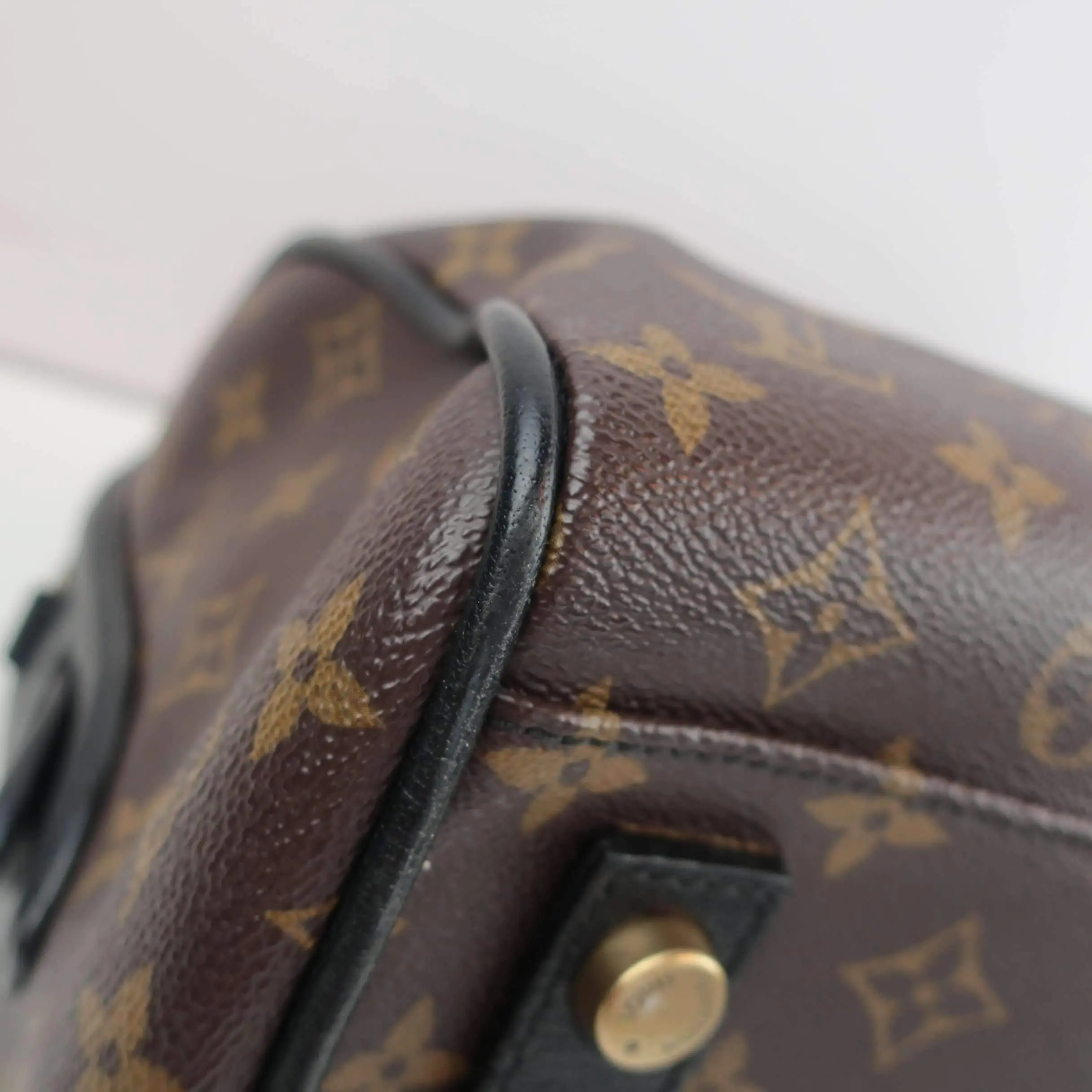Louis Vuitton Noir Monogram Golden Arrow Speedy Bag - Image 12