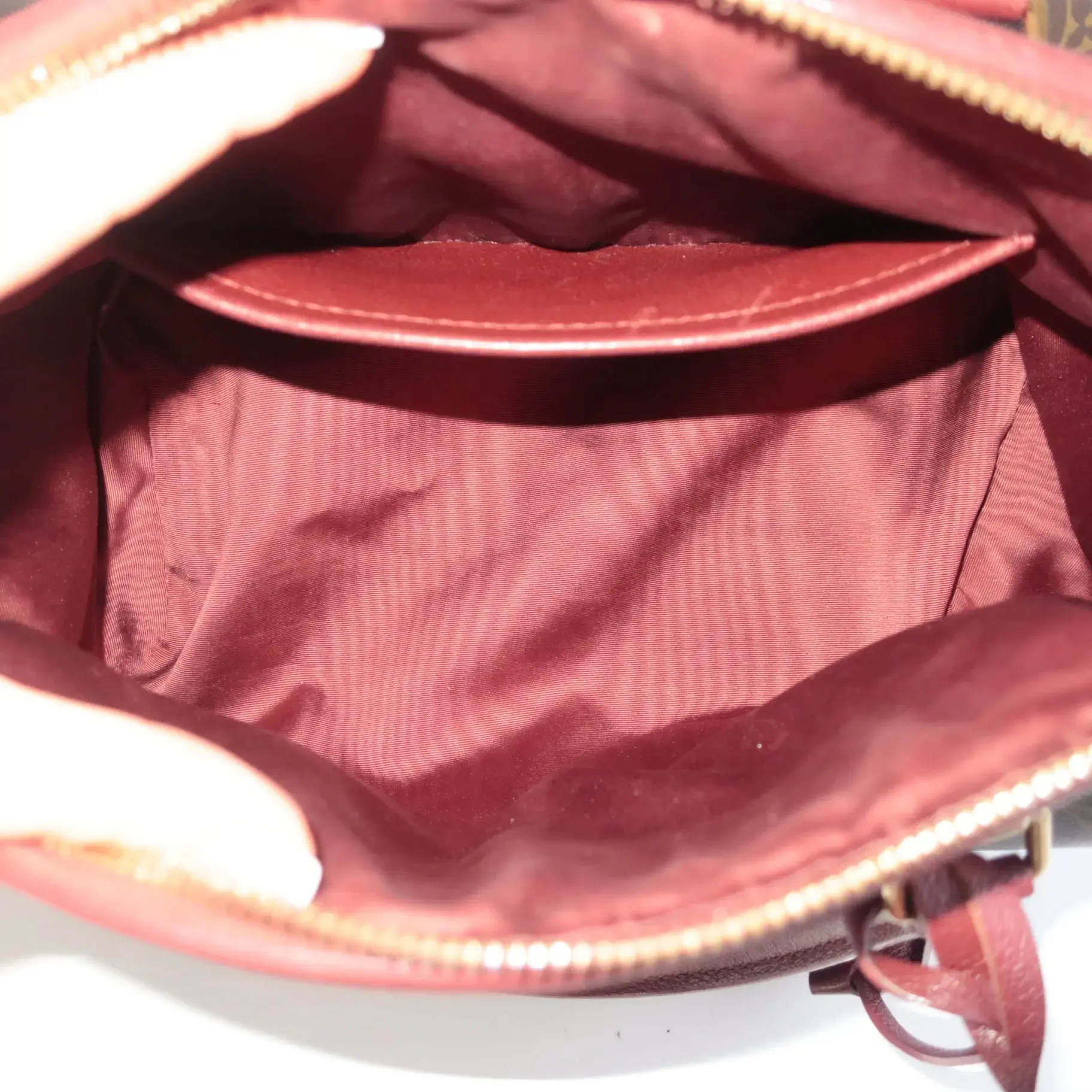 Louis Vuitton Bordeaux Monogram Golden Arrow Speedy Bag - Image 8