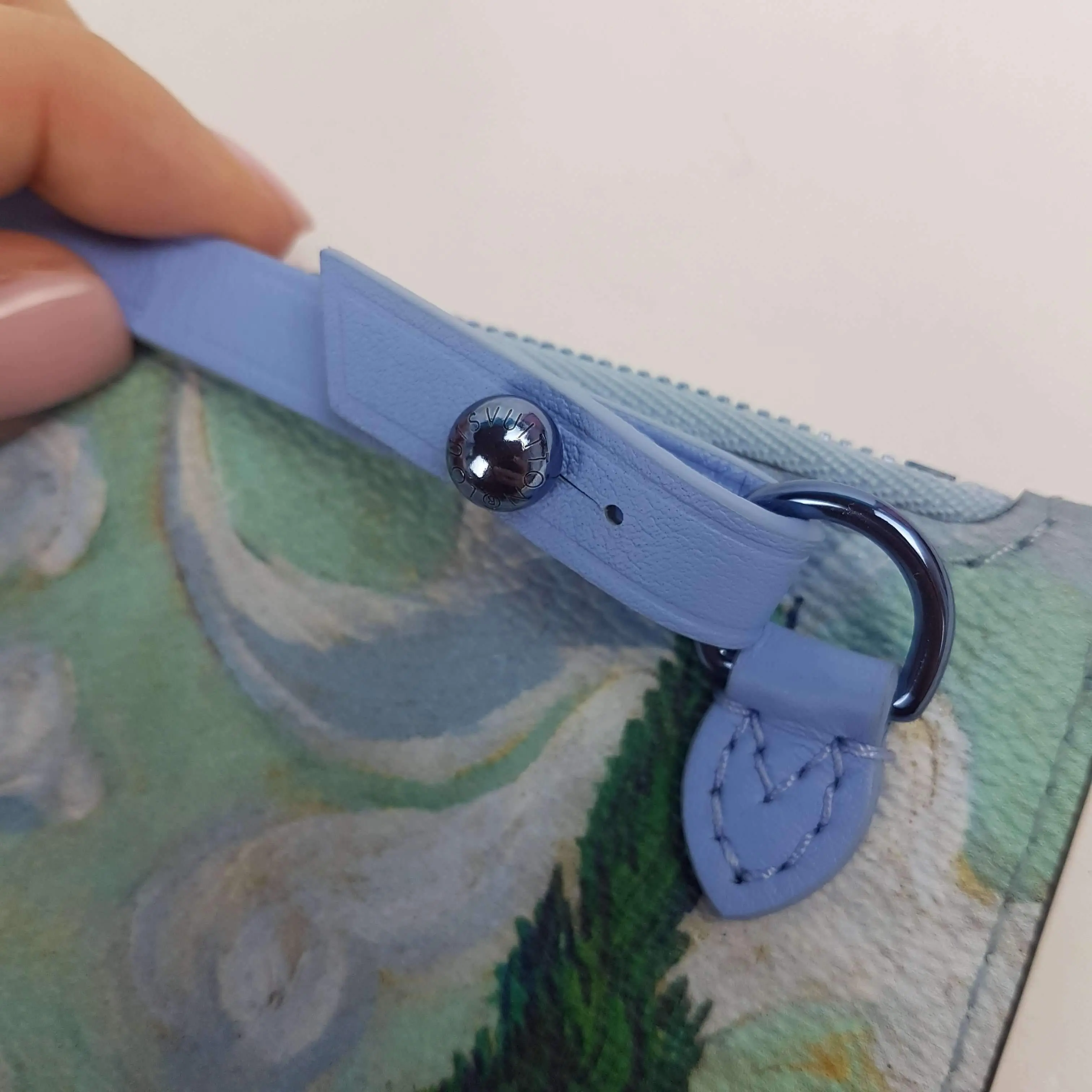 Louis Vuitton Limited Edition Coated Canvas Jeff Koons Van Gogh Neverfull MM Bag with Pouch - Image 20