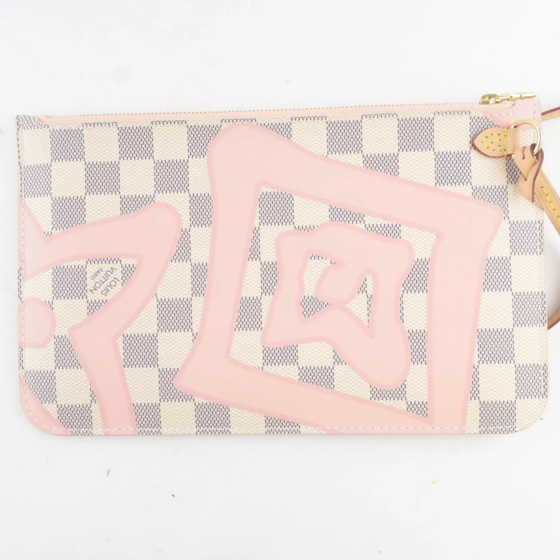 Louis Vuitton Limited Edition Damier Azur Tahitienne Neverfull MM Shoulder bag with pouch - Image 26