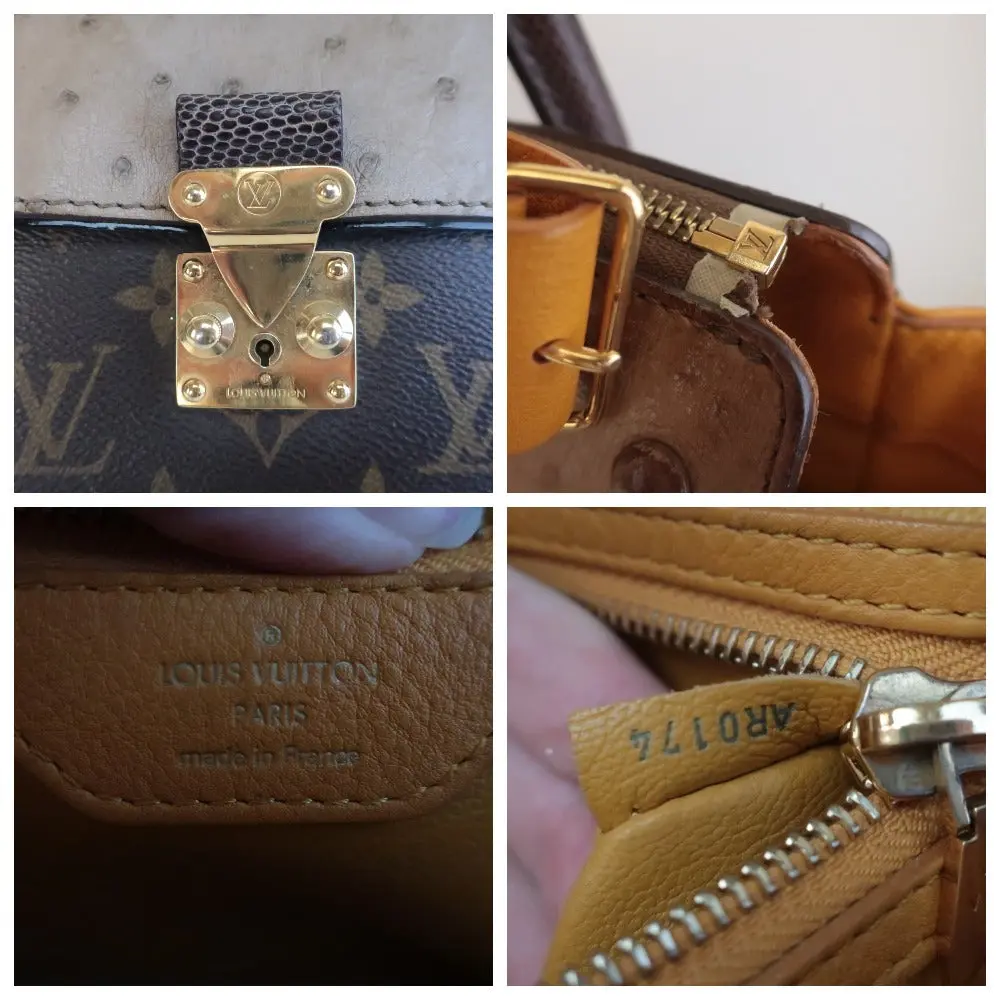 Louis Vuitton Limited Edition Exotics Ostrich Le Majestueux Bag - Image 14