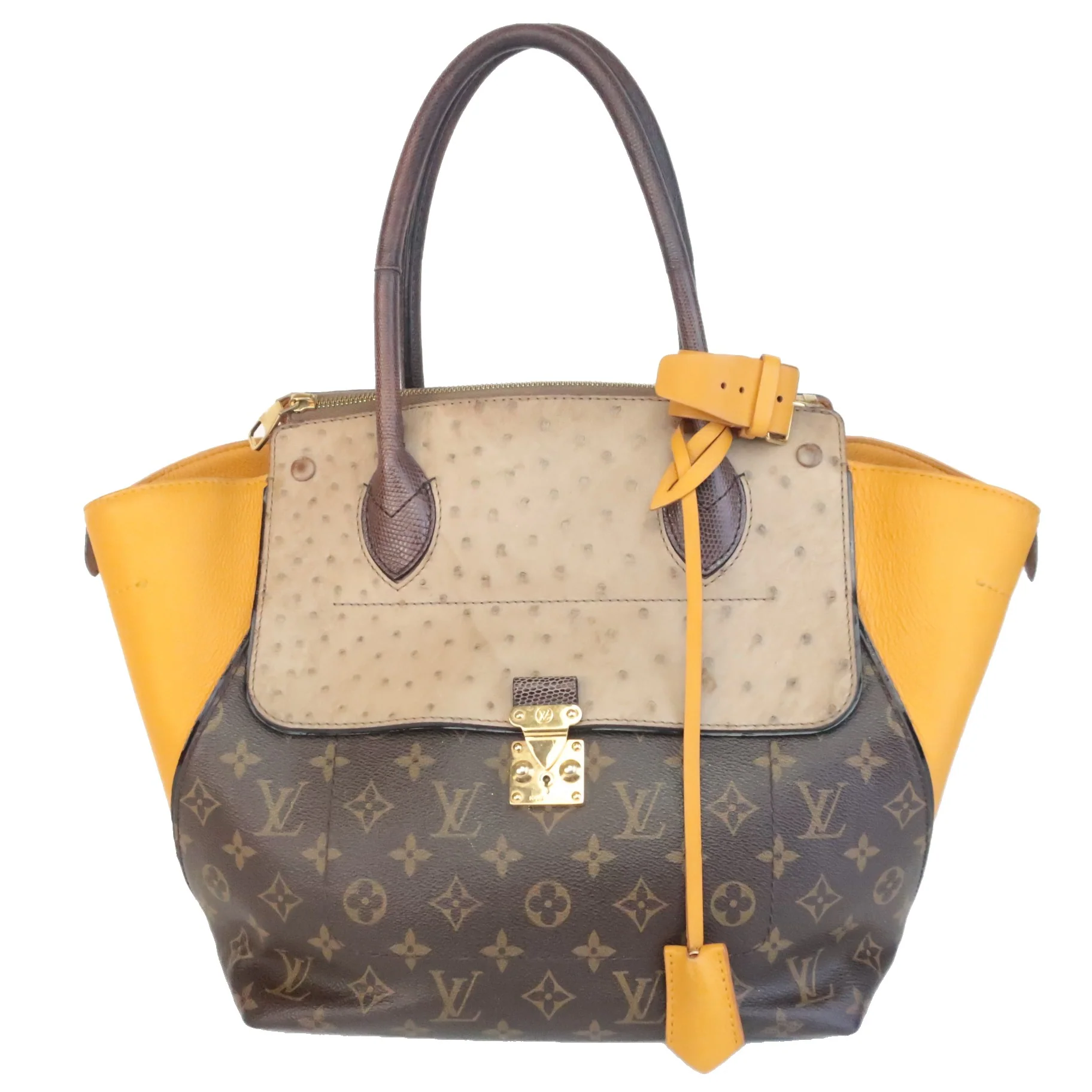 Louis Vuitton Limited Edition Exotics Ostrich Le Majestueux Bag - Image 2