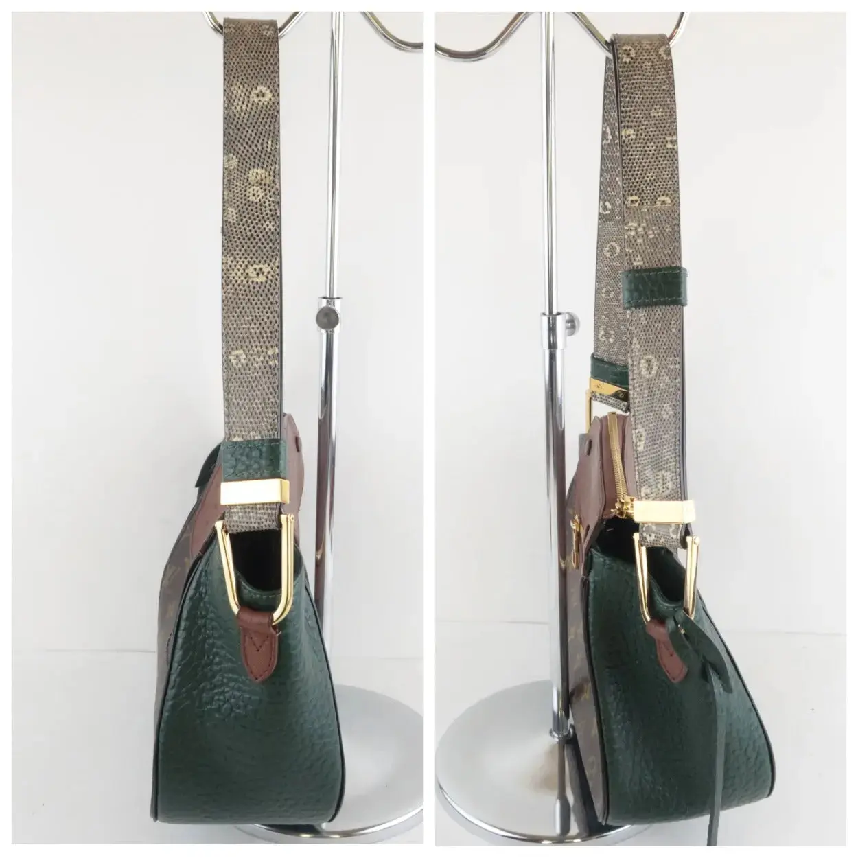 Louis Vuitton Limited Edition Exotics Ostrich Le Majestueux Shoulder Bag - Image 11