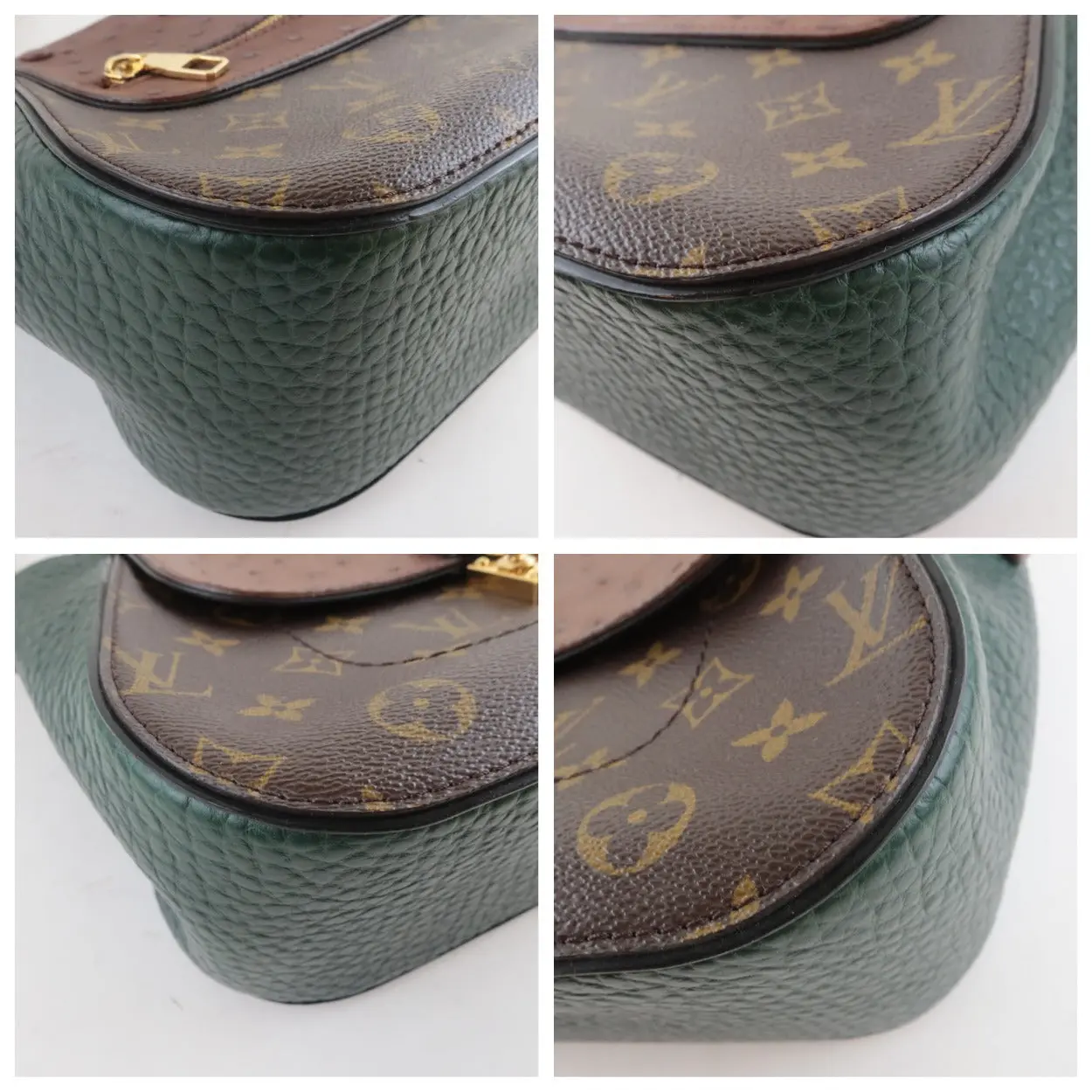 Louis Vuitton Limited Edition Exotics Ostrich Le Majestueux Shoulder Bag - Image 12