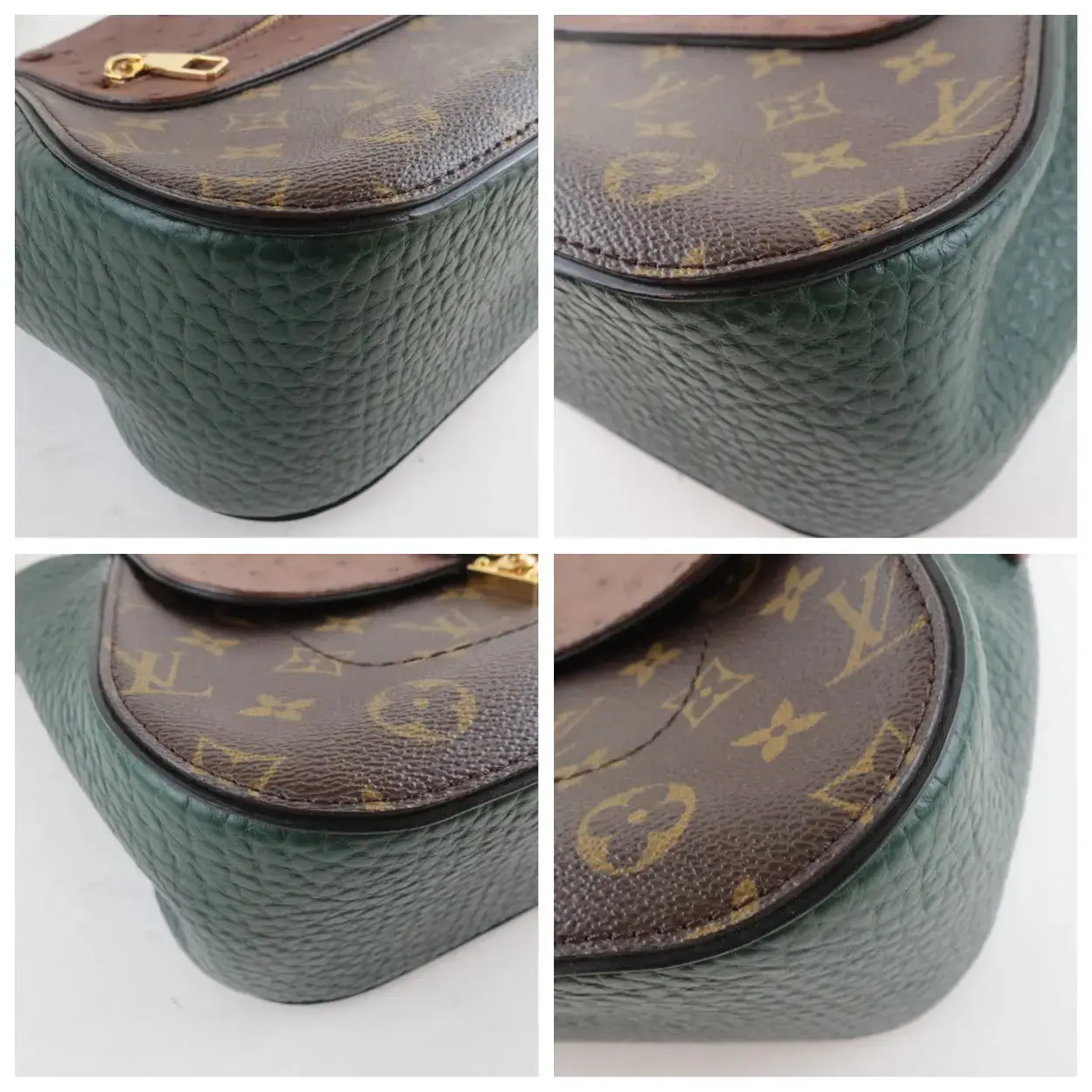 Louis Vuitton Limited Edition Exotics Ostrich Le Majestueux Shoulder Bag - Image 14