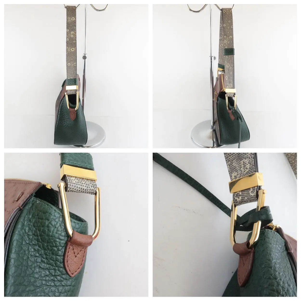Louis Vuitton Limited Edition Exotics Ostrich Le Majestueux Shoulder Bag - Image 6