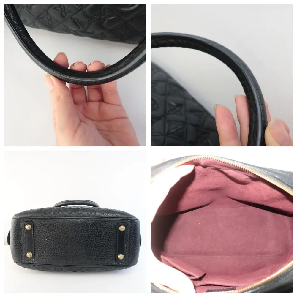 Louis Vuitton Black Limited Edition Leather Mizi Vienna Bag - Image 12