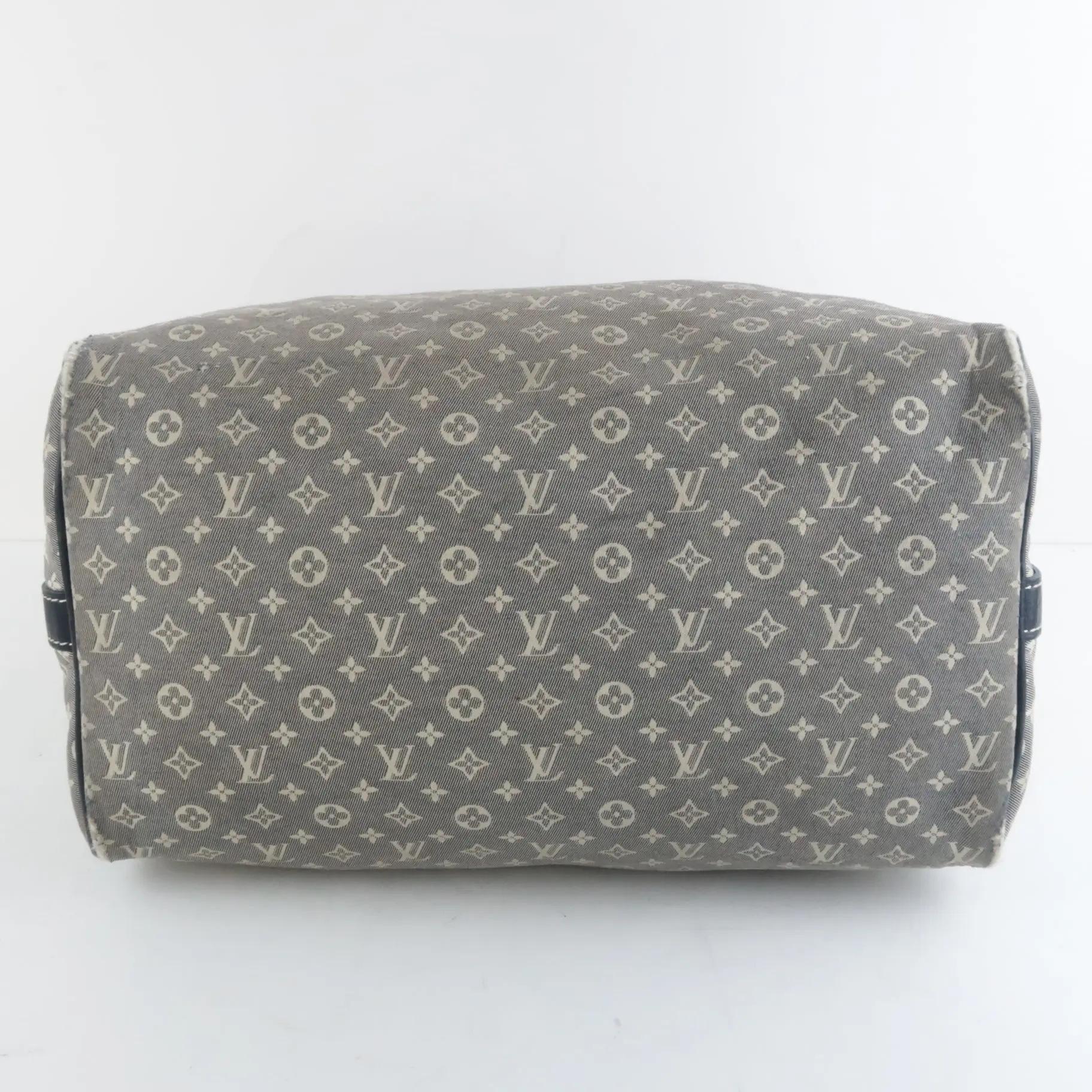 Louis Vuitton Mini Lin Speedy Bandouliere Denim Bag - Image 6
