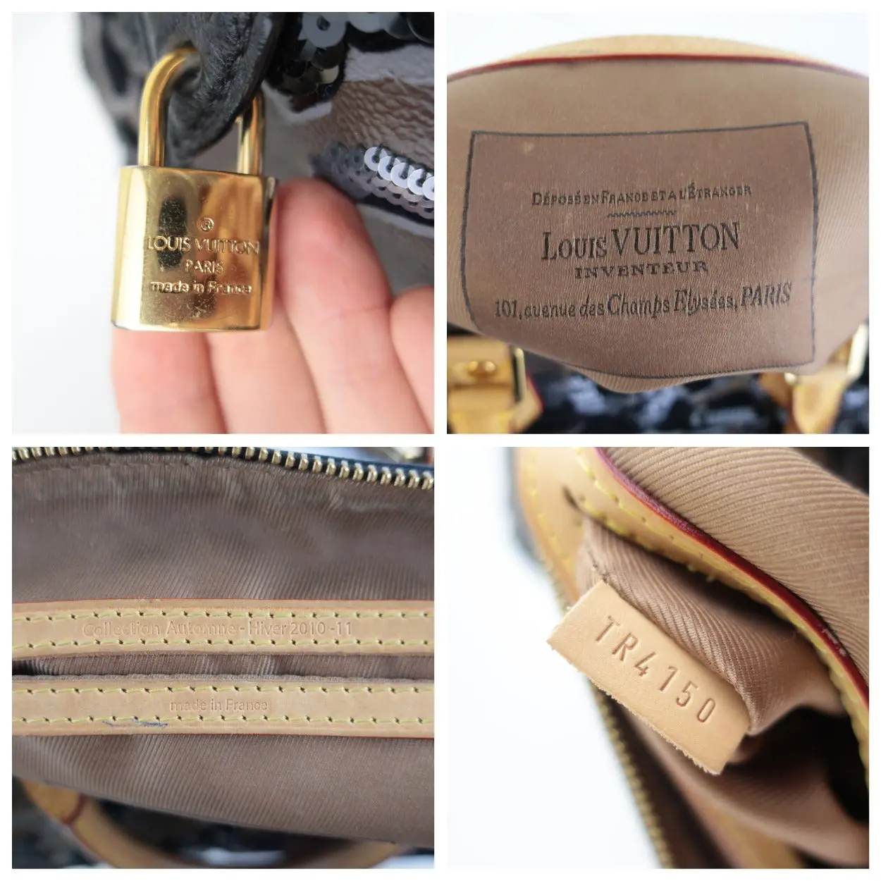 Louis Vuitton Limited Edition Monogram Fleur de Jais Speedy 30 Bag - Image 13