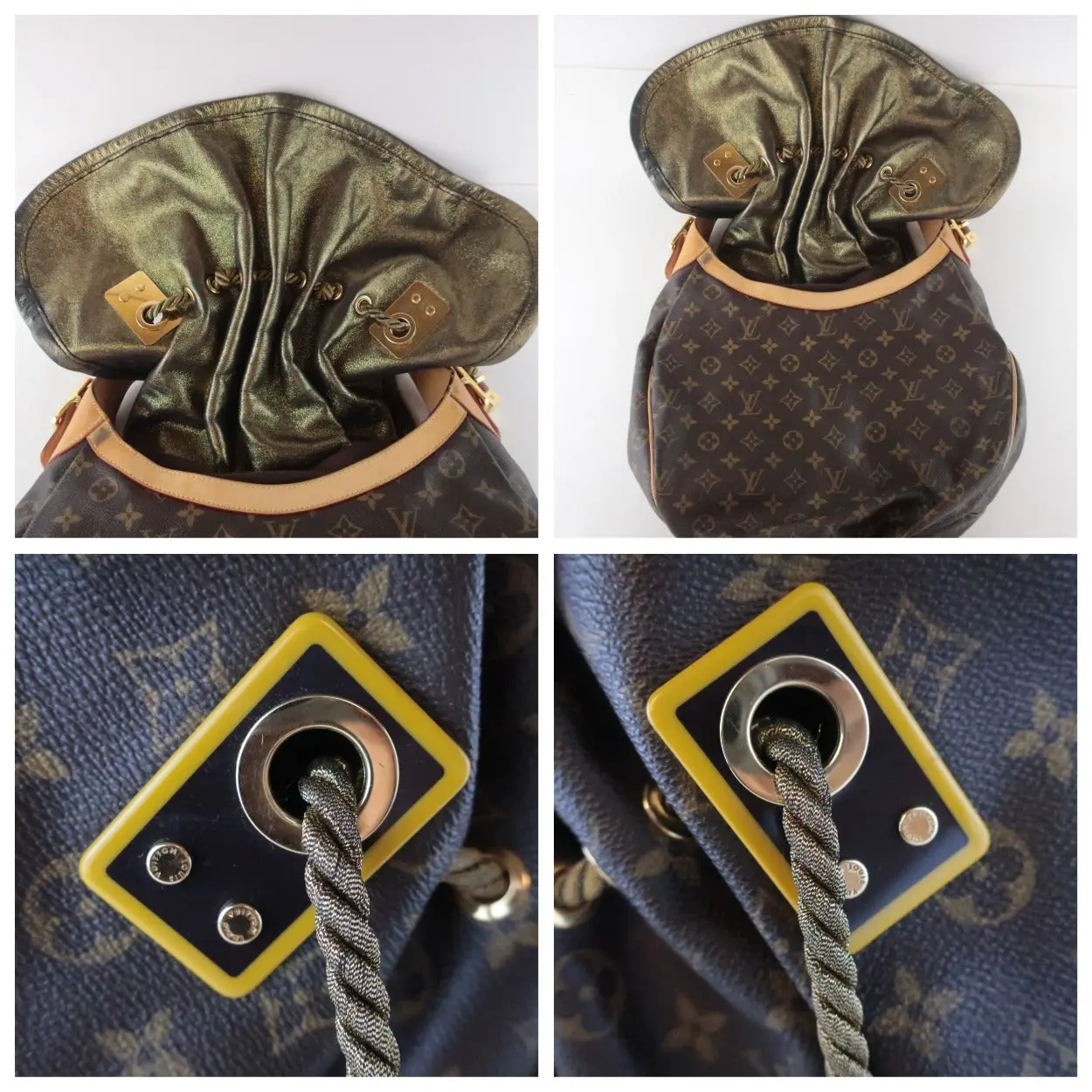 Louis Vuitton Limited Edition Monogram Kalahari GM Bag - Image 9
