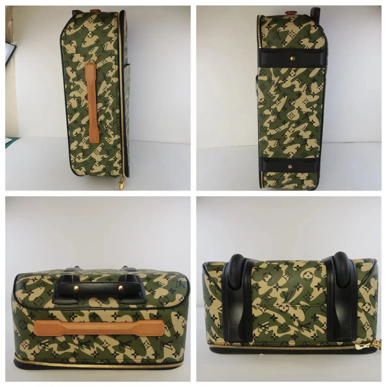Louis Vuitton Limited Edition Monogramouflage Pegase 55 Suitcase (732) - Image 8