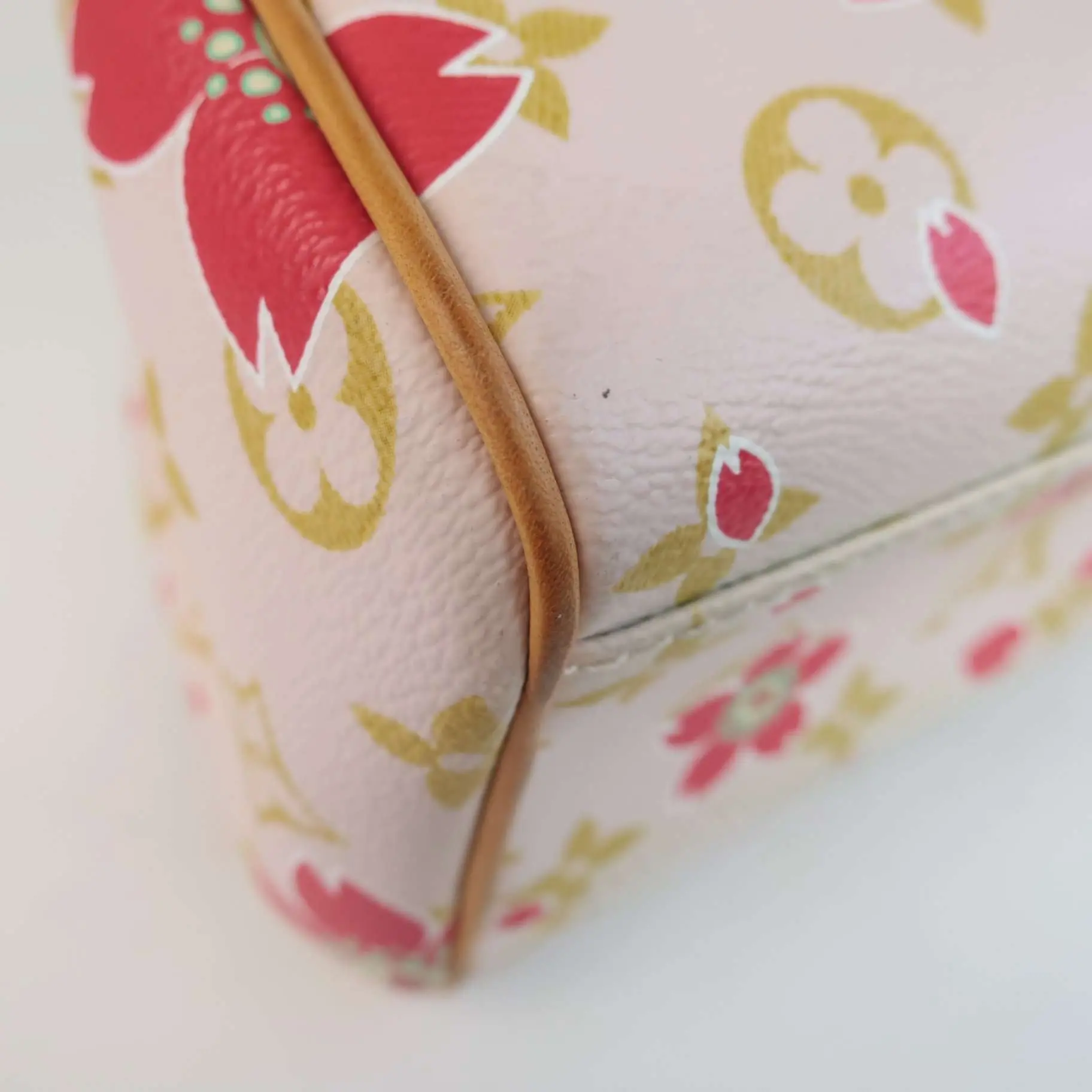 Louis Vuitton Limited Edition Pink Cherry Blossom Sac Retro Bag - Image 17