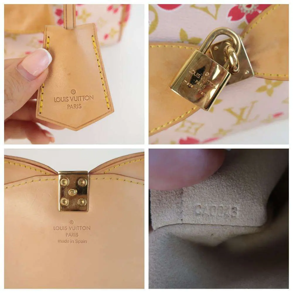 Louis Vuitton Limited Edition Pink Cherry Blossom Sac Retro Bag - Image 28