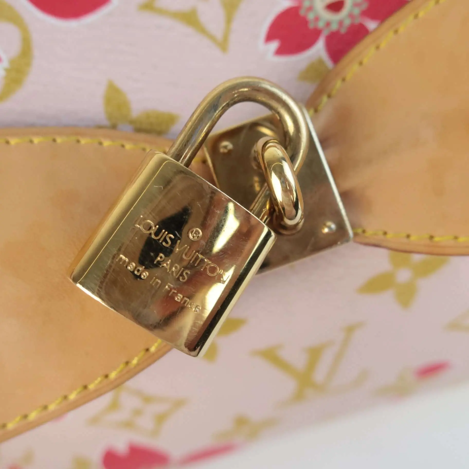Louis Vuitton Limited Edition Pink Cherry Blossom Sac Retro Bag - Image 31