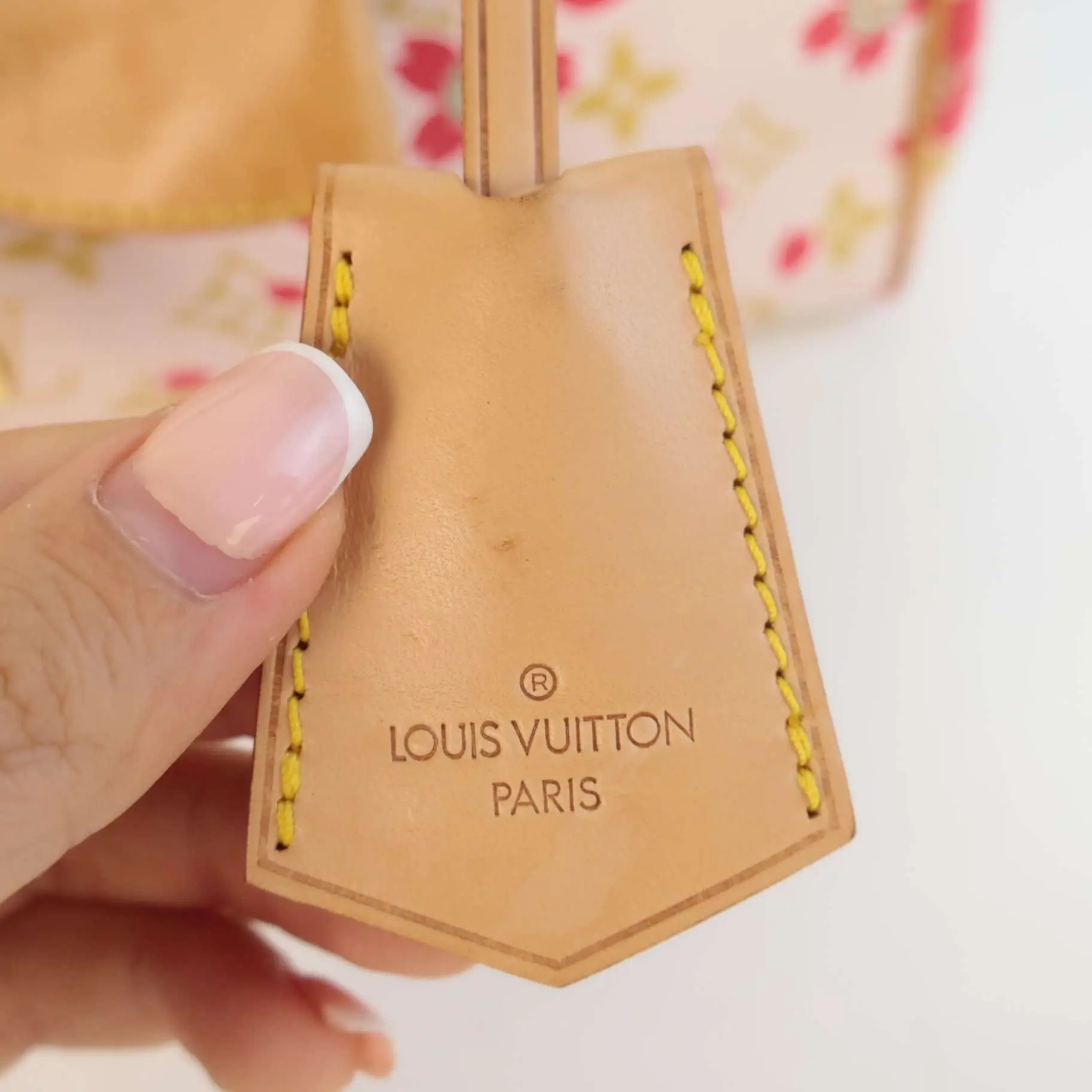 Louis Vuitton Limited Edition Pink Cherry Blossom Sac Retro Bag - Image 7