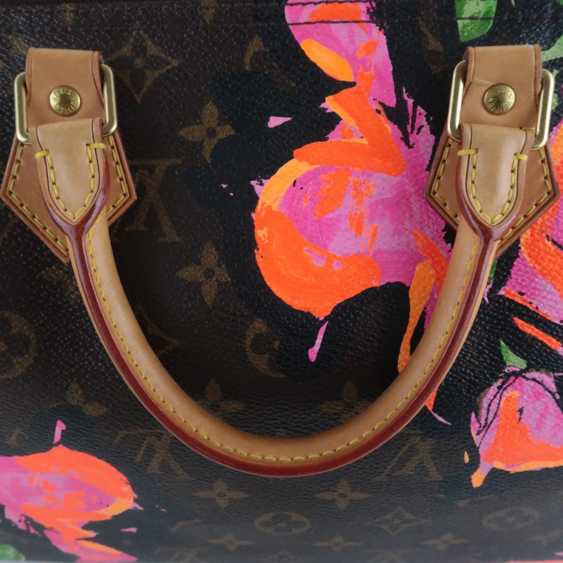 Louis Vuitton Stephen Sprouse Roses Speedy 30 Bag - Image 11