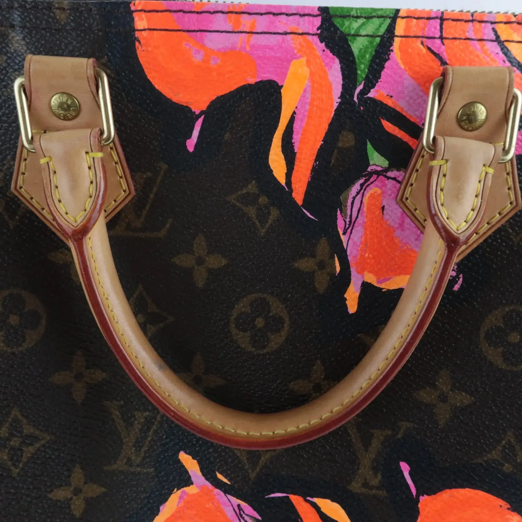 Louis Vuitton Stephen Sprouse Roses Speedy 30 Bag - Image 9