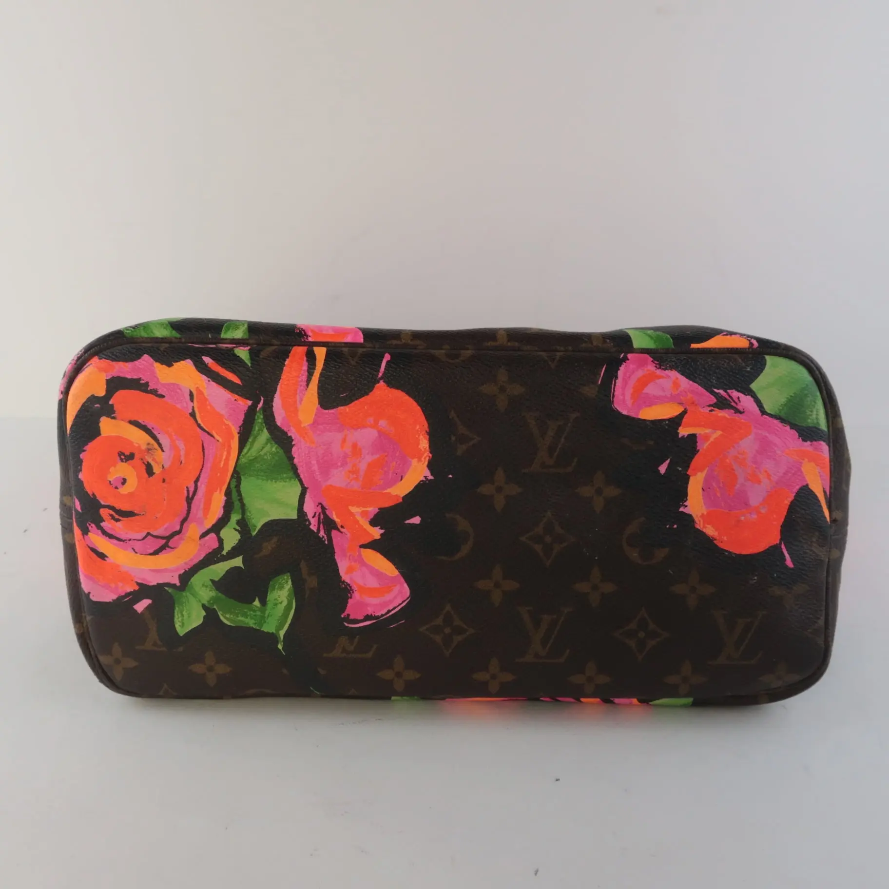Louis Vuitton Stephen Sprouse Roses Neverfull MM Bag - Image 6
