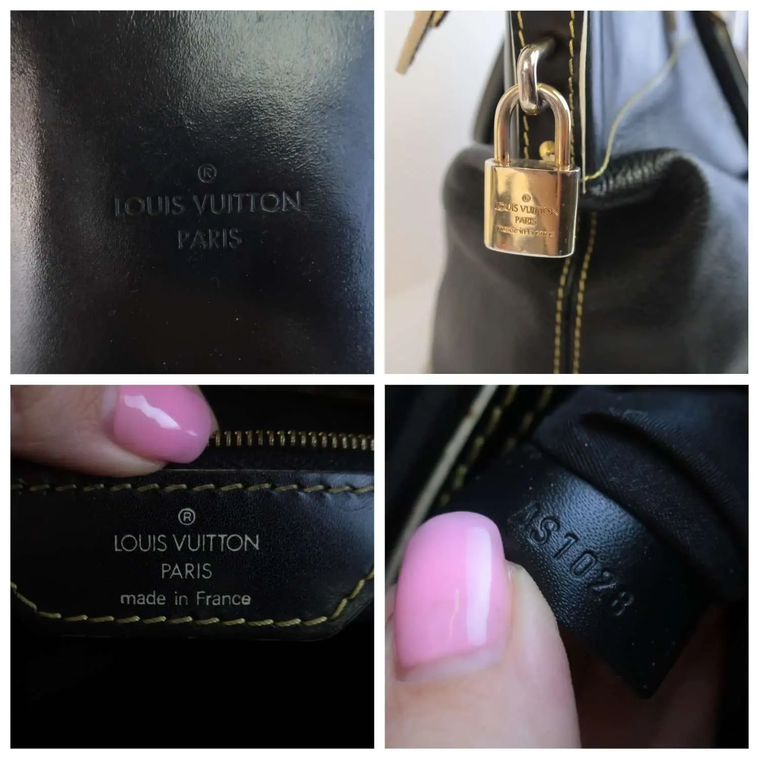Louis Vuitton Lockit MM Suhali Leather Handbag - Image 10