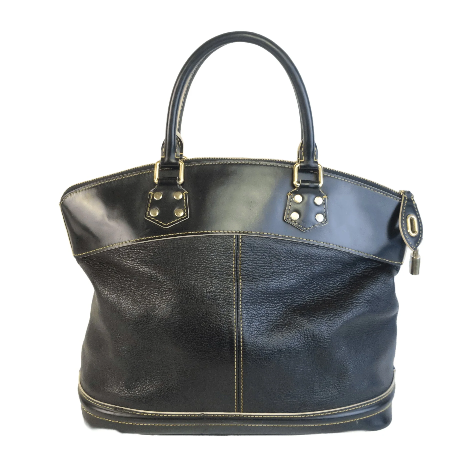 Louis Vuitton Lockit MM Suhali Leather Handbag - Image 2