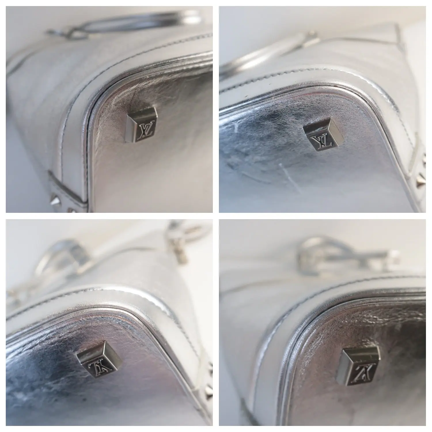 Louis Vuitton Lockit MM Silver - Image 12