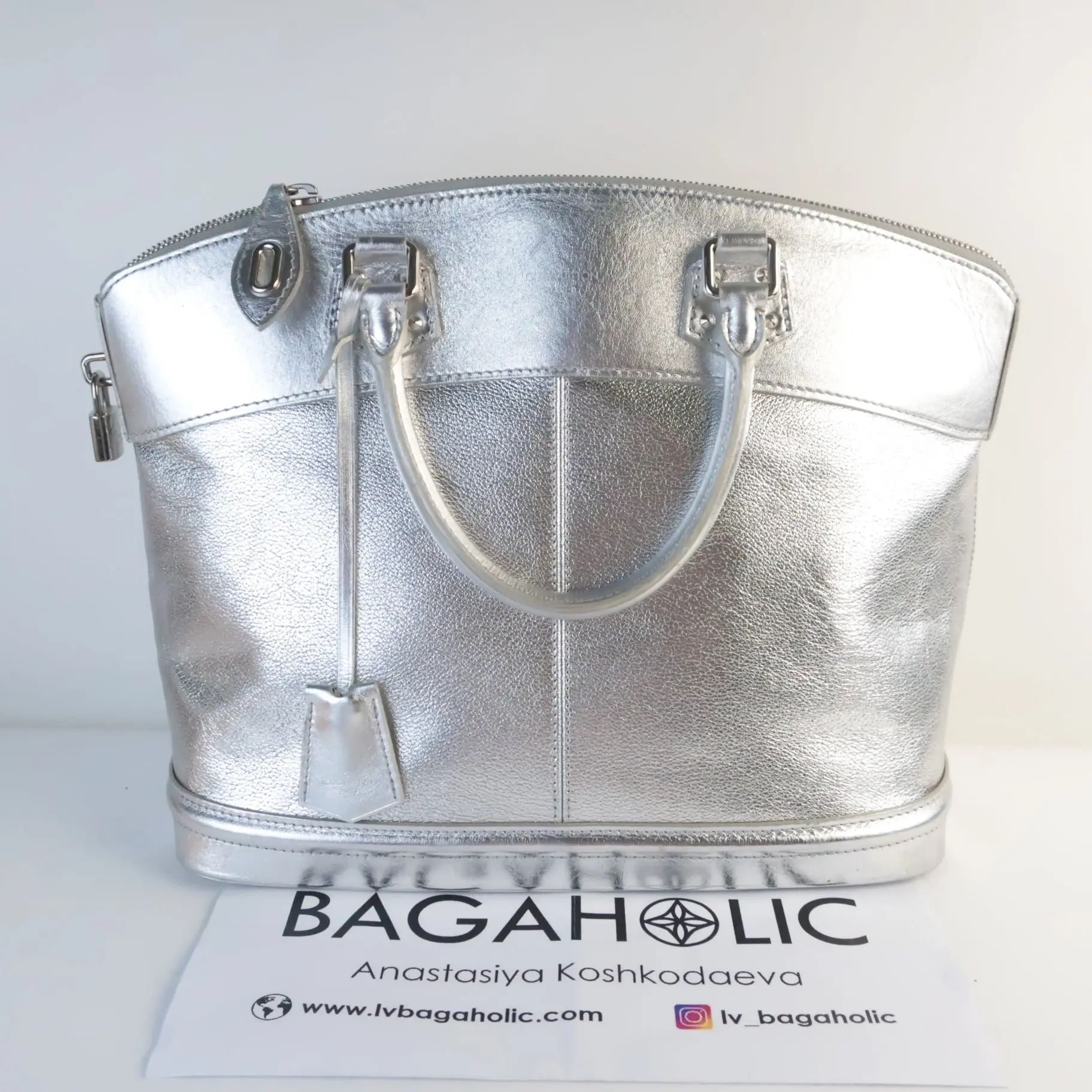 Louis Vuitton Lockit MM Silver - Image 3