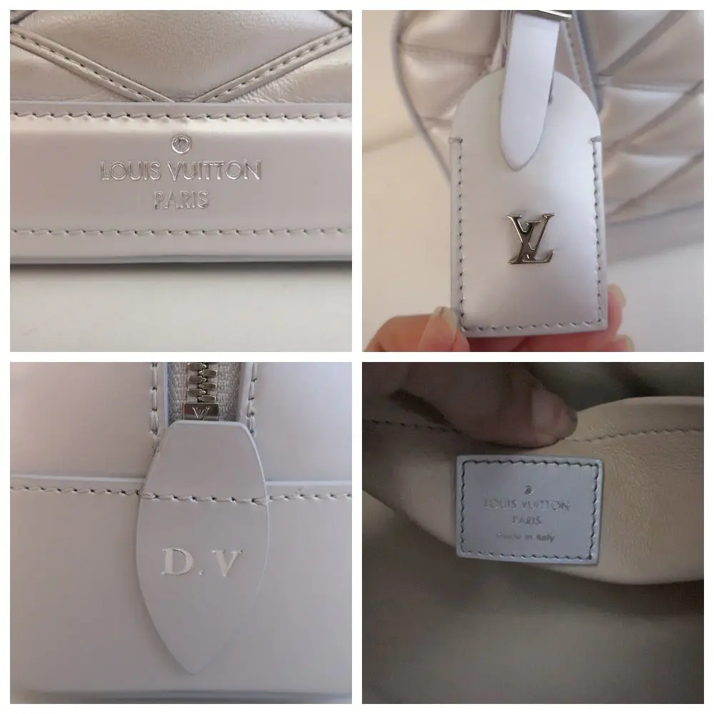 Louis Vuitton Malletage Dora Silver Crossbody bag - Image 8
