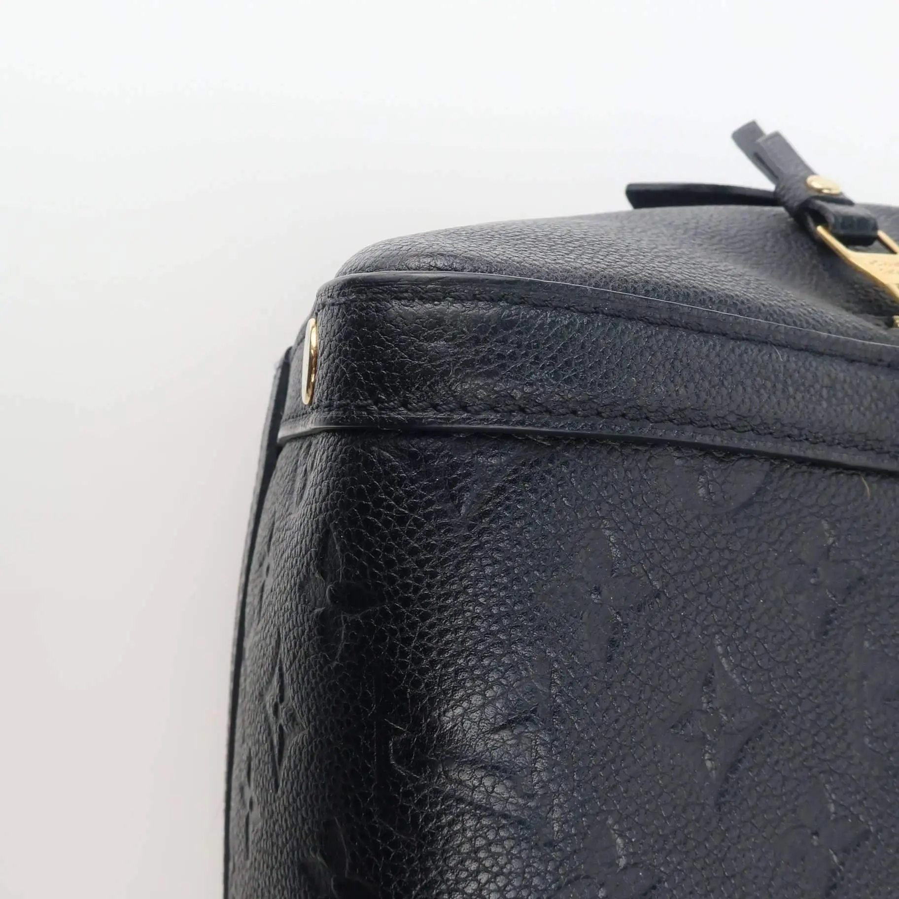Louis Vuitton Marais MM Empreinte Noir Black Bag - Image 11