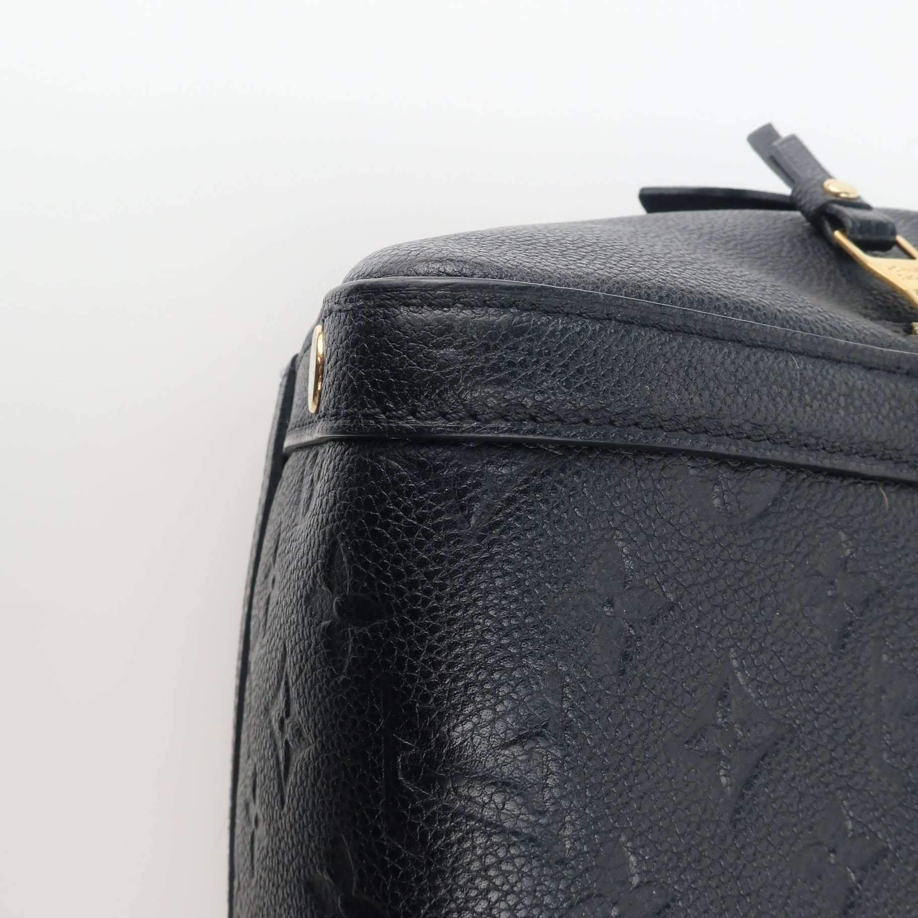 Louis Vuitton Marais MM Empreinte Noir Black Bag - Image 12