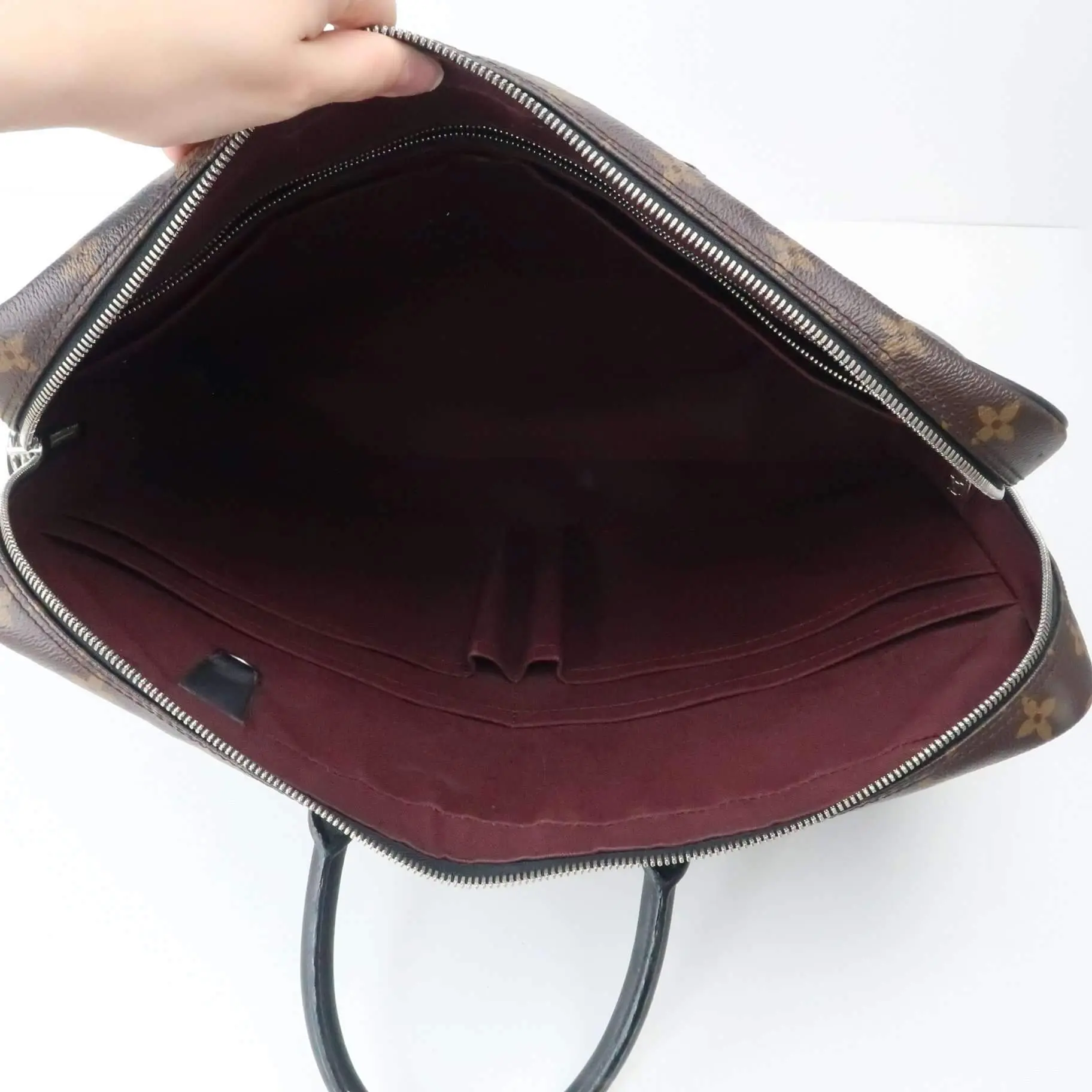 Louis Vuitton Porte-Documents Macassar Voyage Briefcase - Image 27