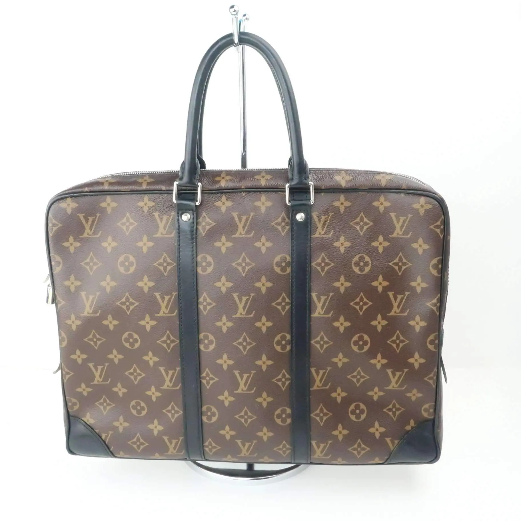Louis Vuitton Porte-Documents Macassar Voyage Briefcase - Image 3