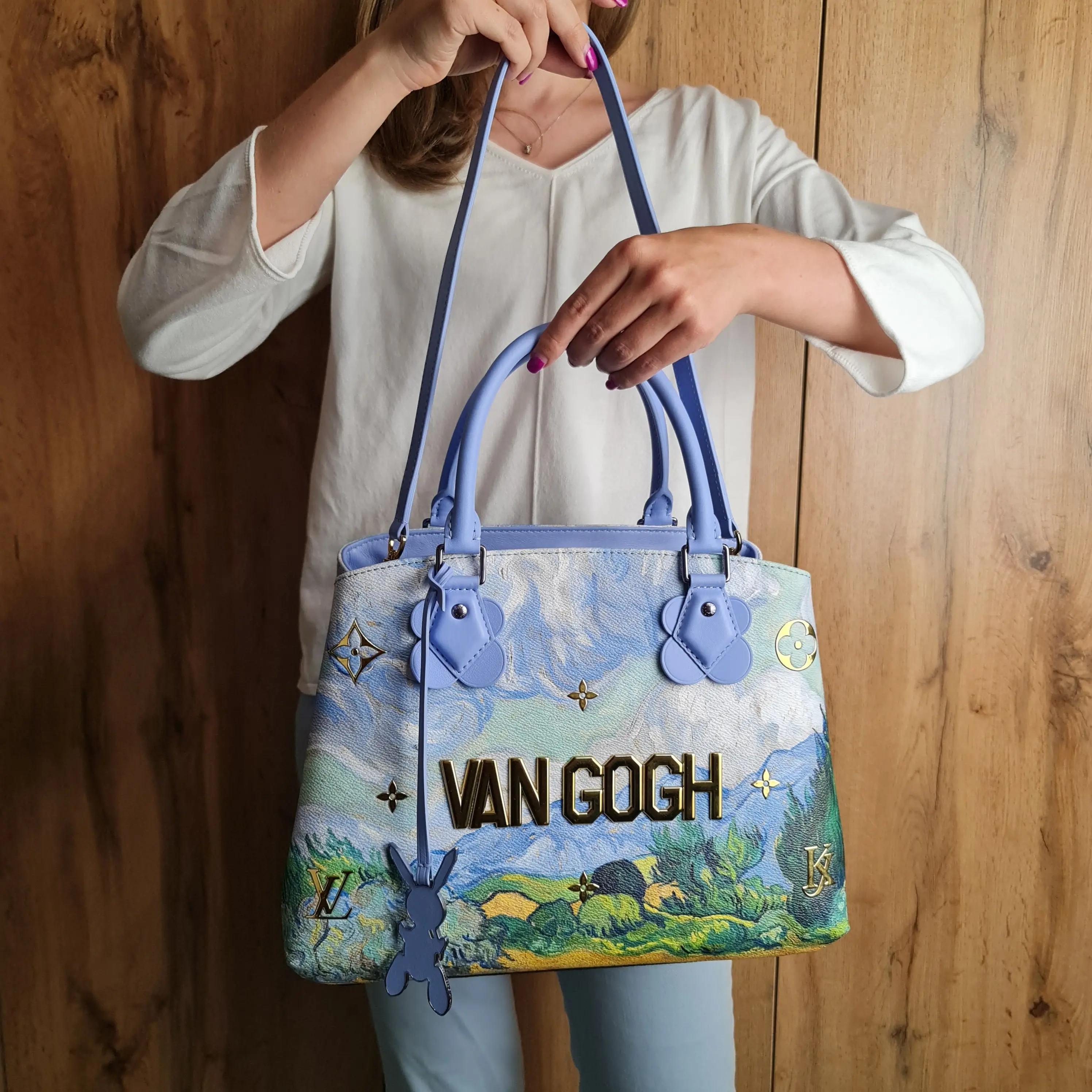 Louis Vuitton Masters Collection Van Gogh Montaigne MM bag (742)