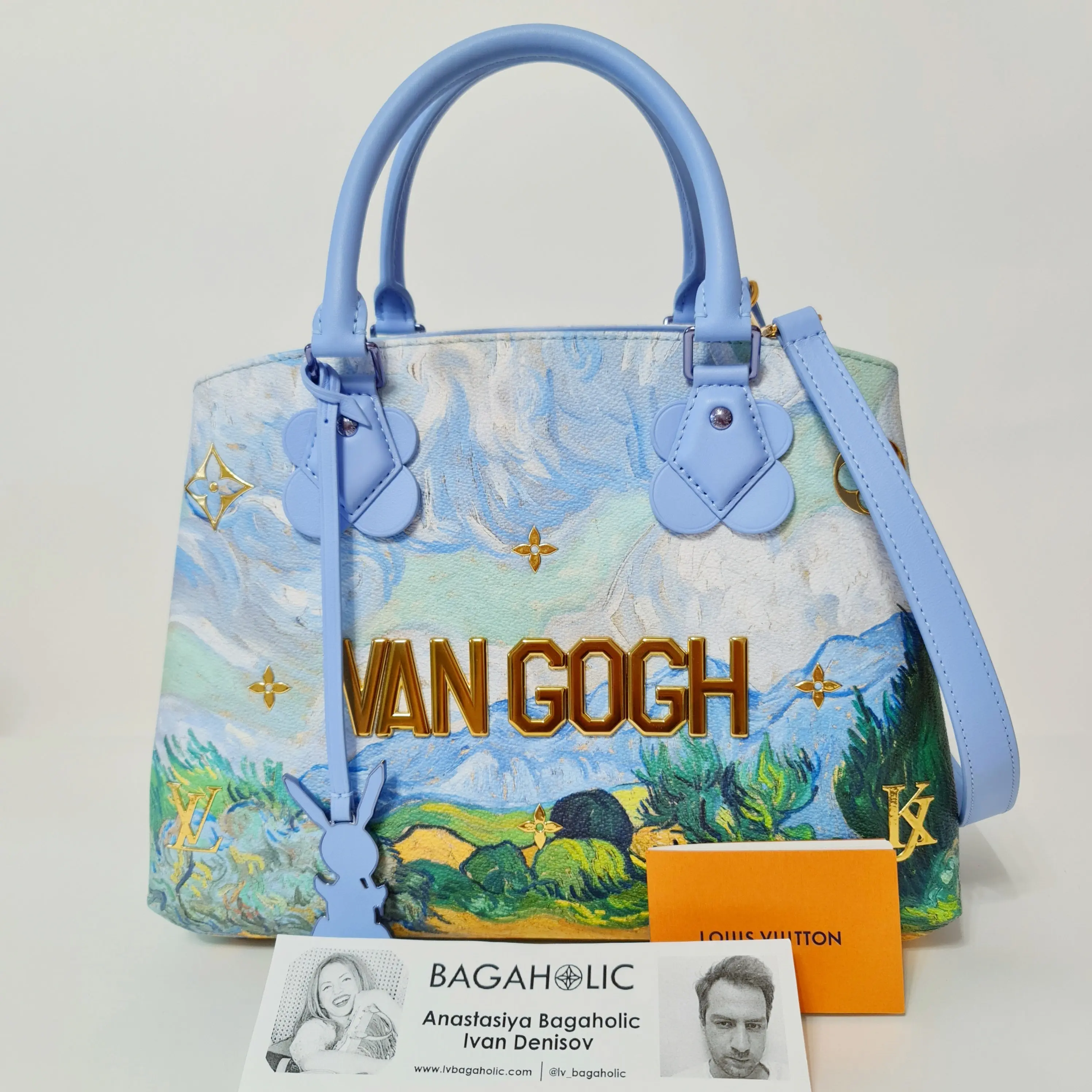 Louis Vuitton Masters Collection Van Gogh Montaigne MM bag (742) - Image 3