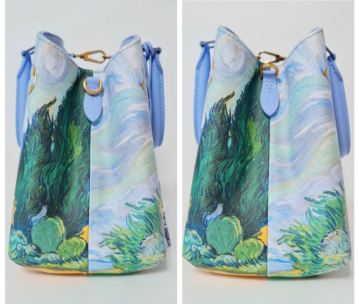 Louis Vuitton Masters Collection Van Gogh Montaigne MM bag (742) - Image 4