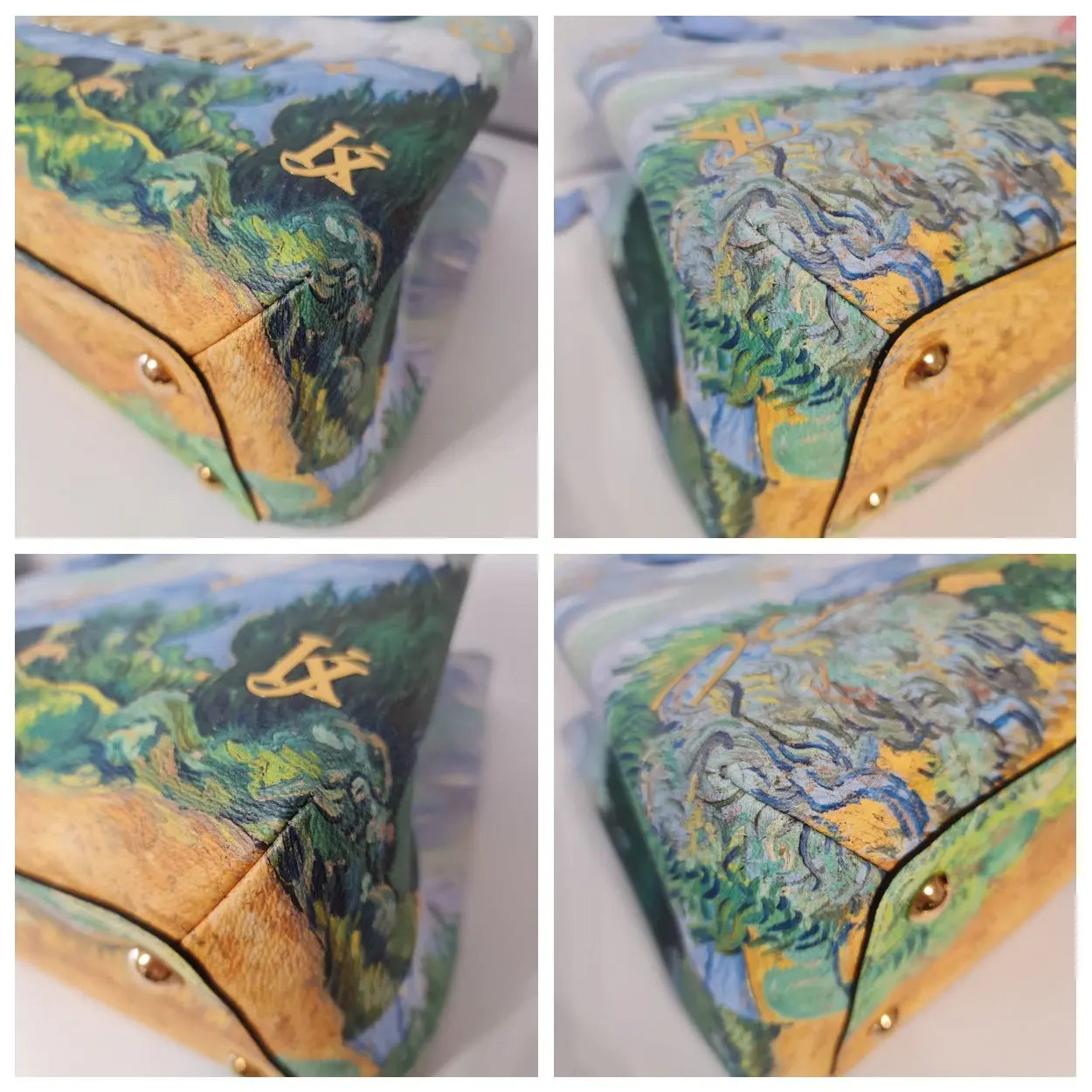 Louis Vuitton Masters Collection Van Gogh Montaigne MM bag (742) - Image 5