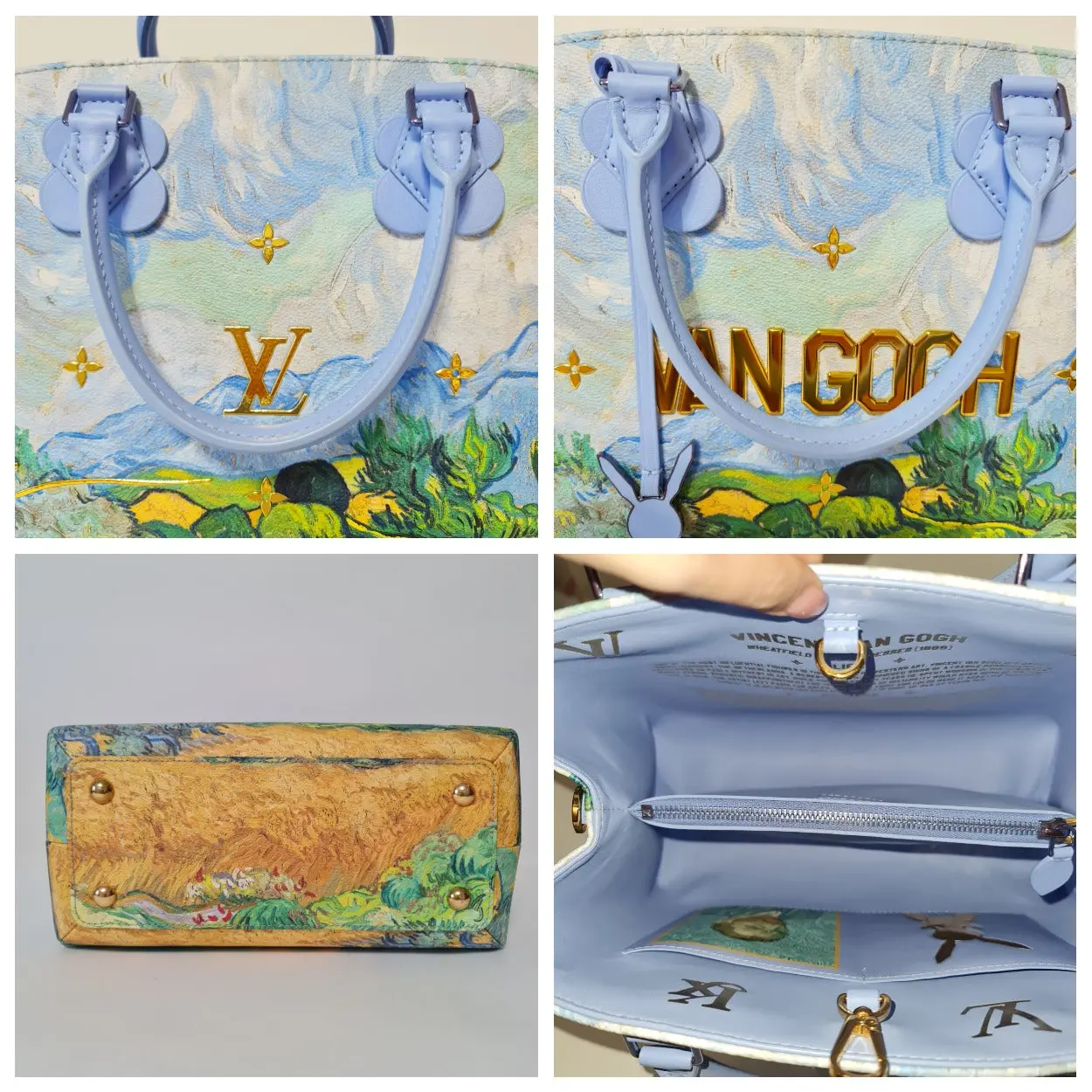 Louis Vuitton Masters Collection Van Gogh Montaigne MM bag (742) - Image 6