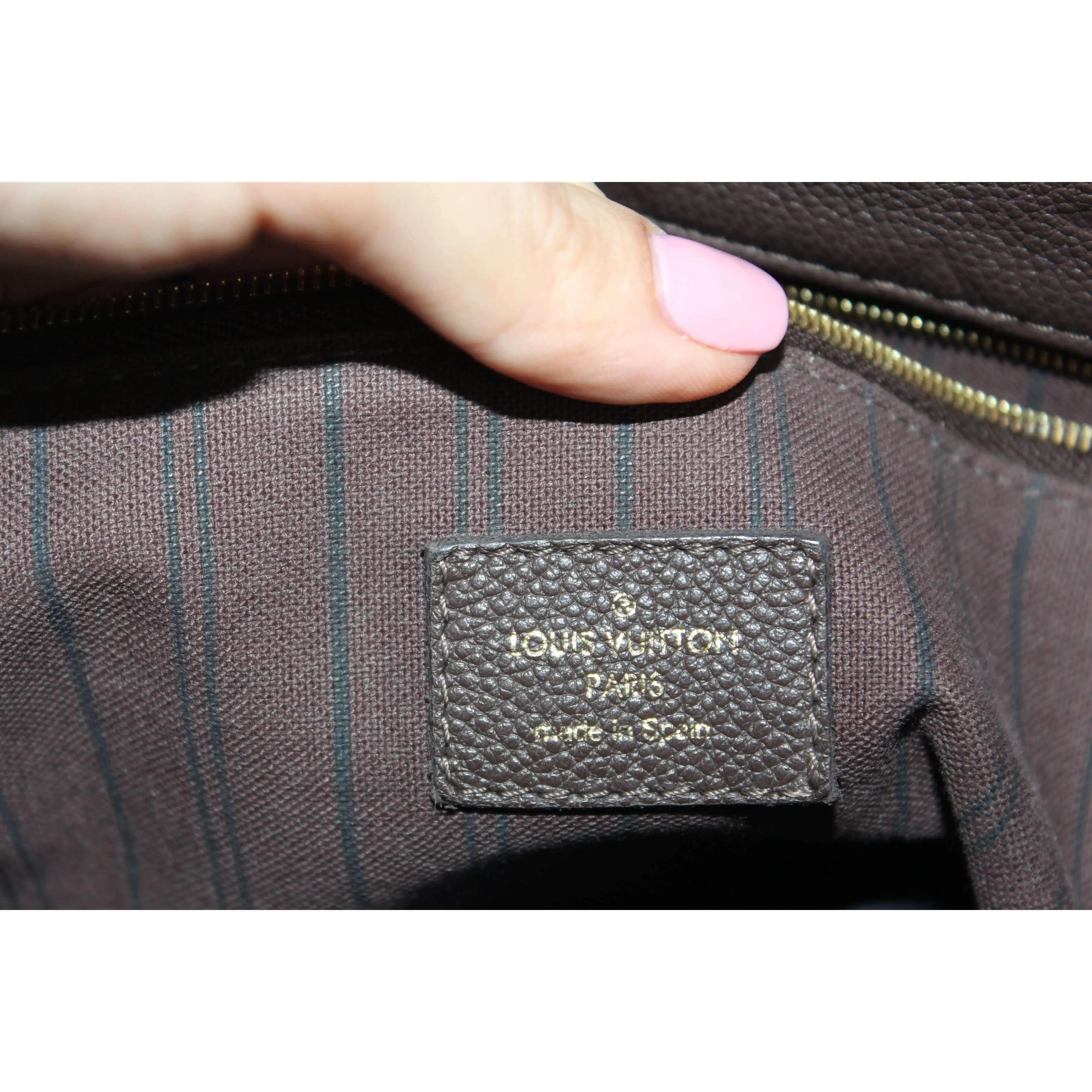 Louis Vuitton Metis Hobo Empreinte Brown Bag - Image 12