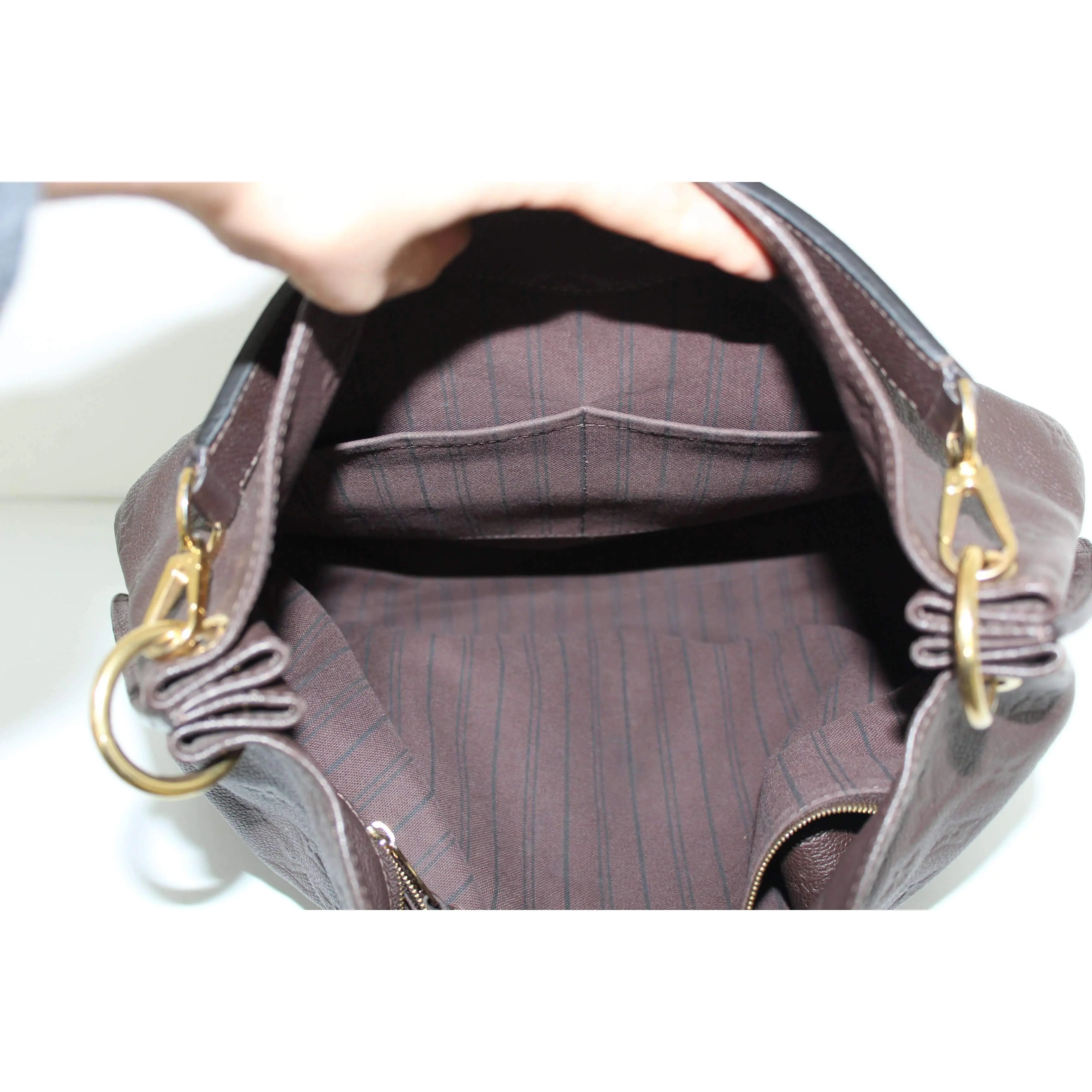 Louis Vuitton Metis Hobo Empreinte Brown Bag - Image 18