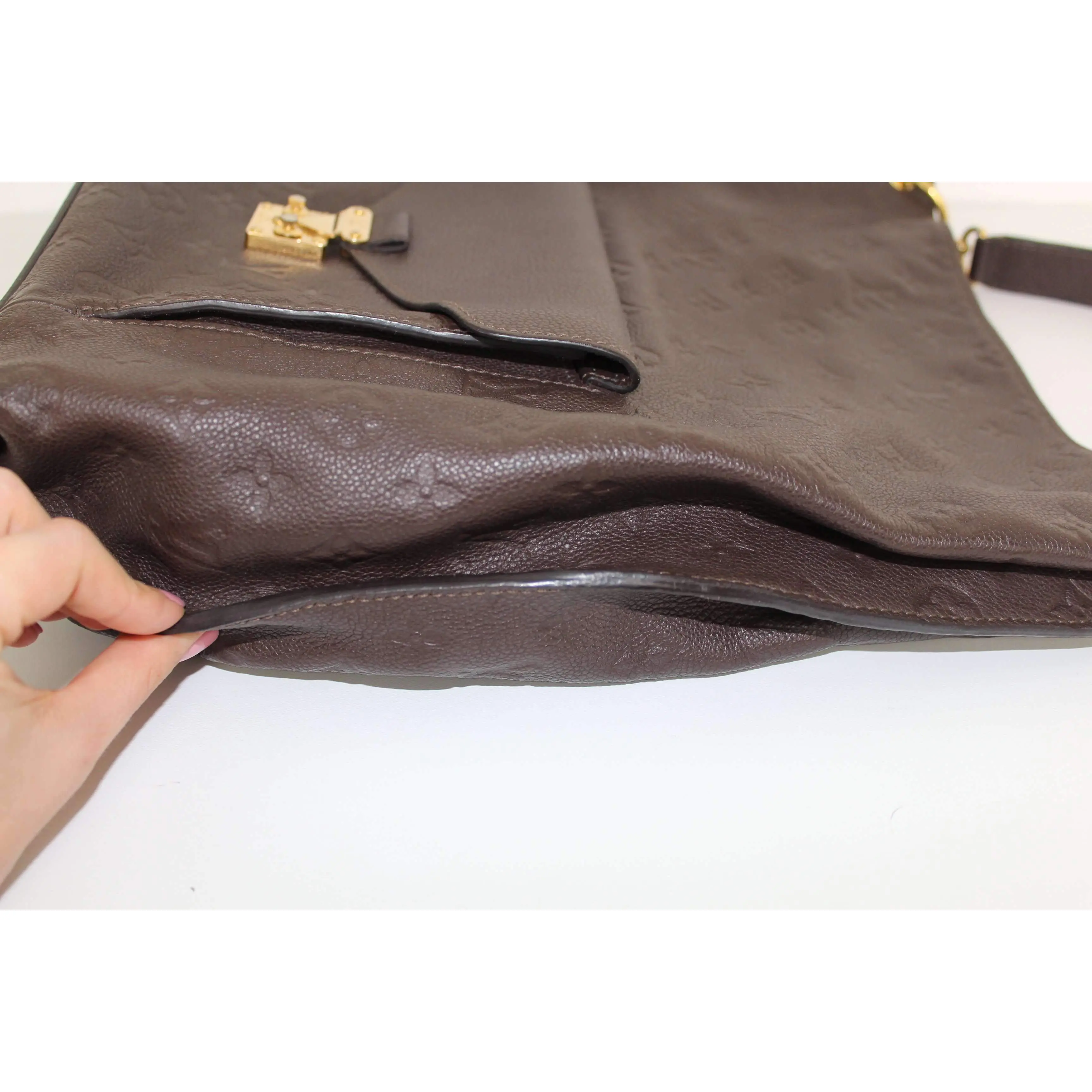 Louis Vuitton Metis Hobo Empreinte Brown Bag - Image 21