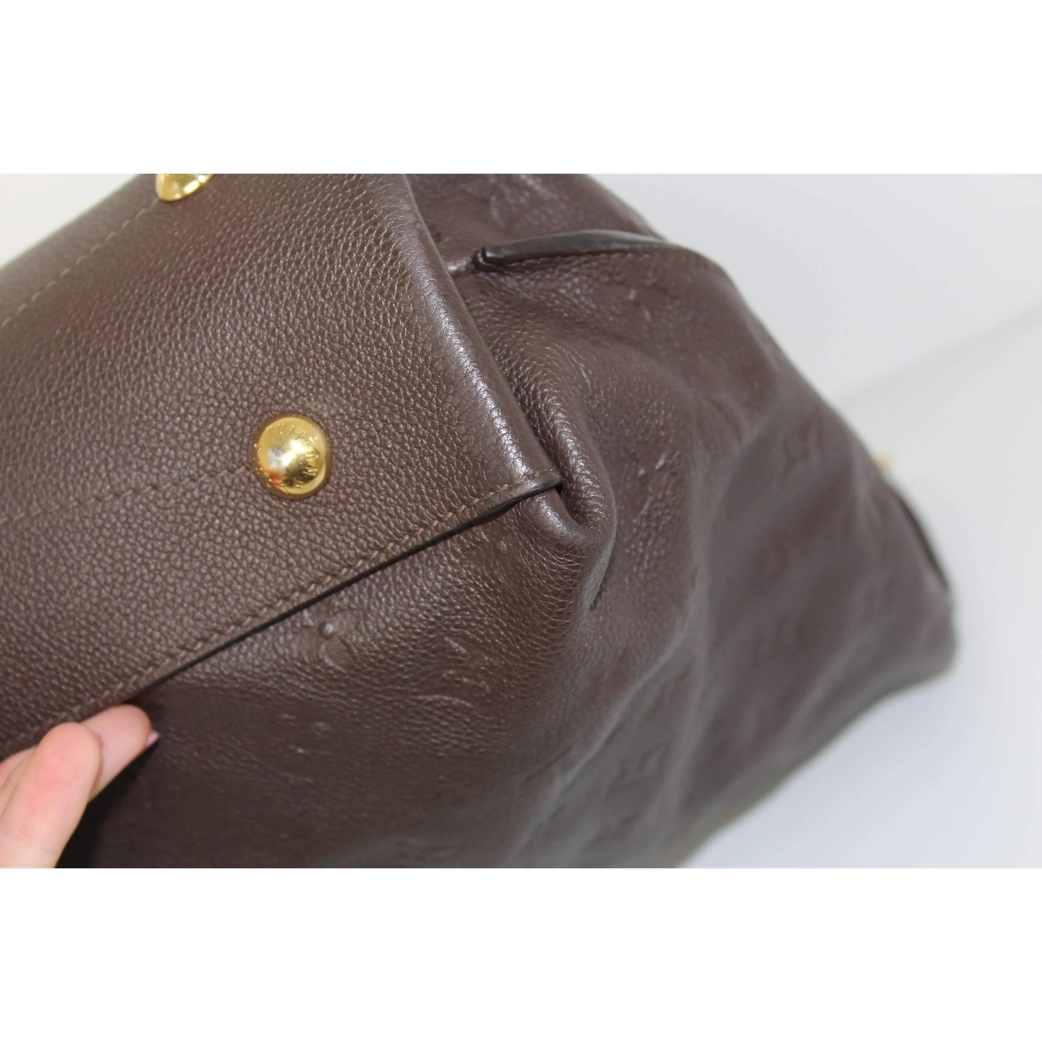 Louis Vuitton Metis Hobo Empreinte Brown Bag - Image 8
