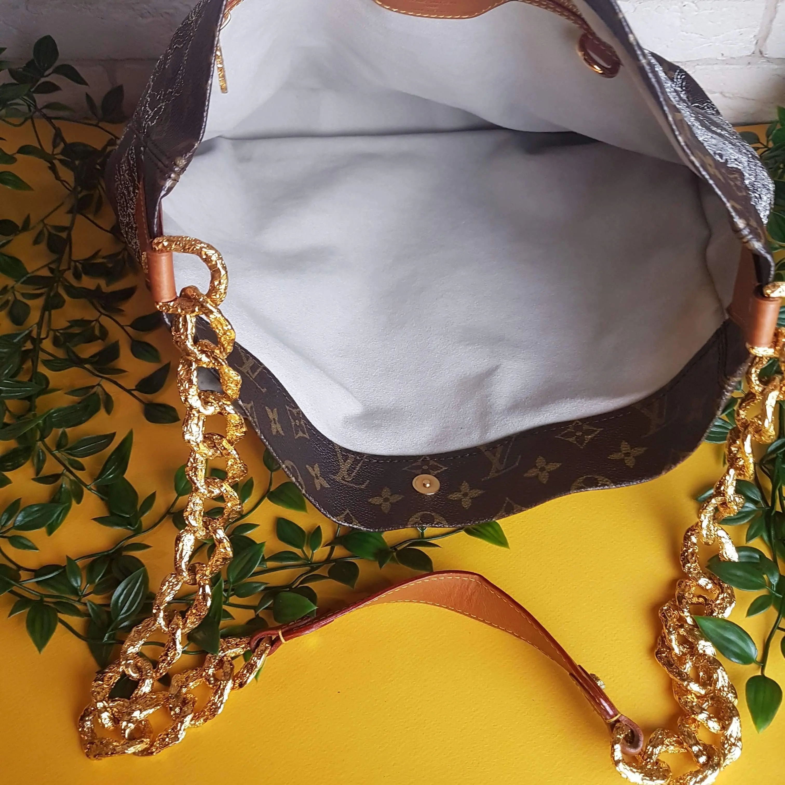 Louis Vuitton Fersen Dentellle Silver Monogram bag - Image 19