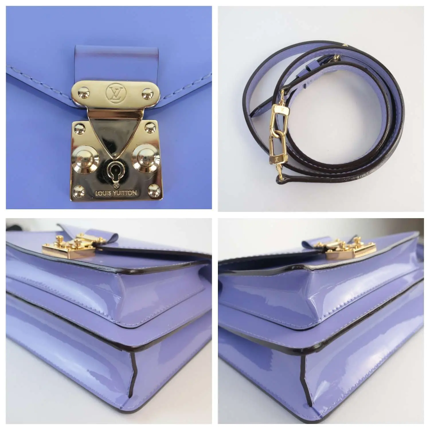 Louis Vuitton Monceau BB Lilas Vernis Bag - Image 10