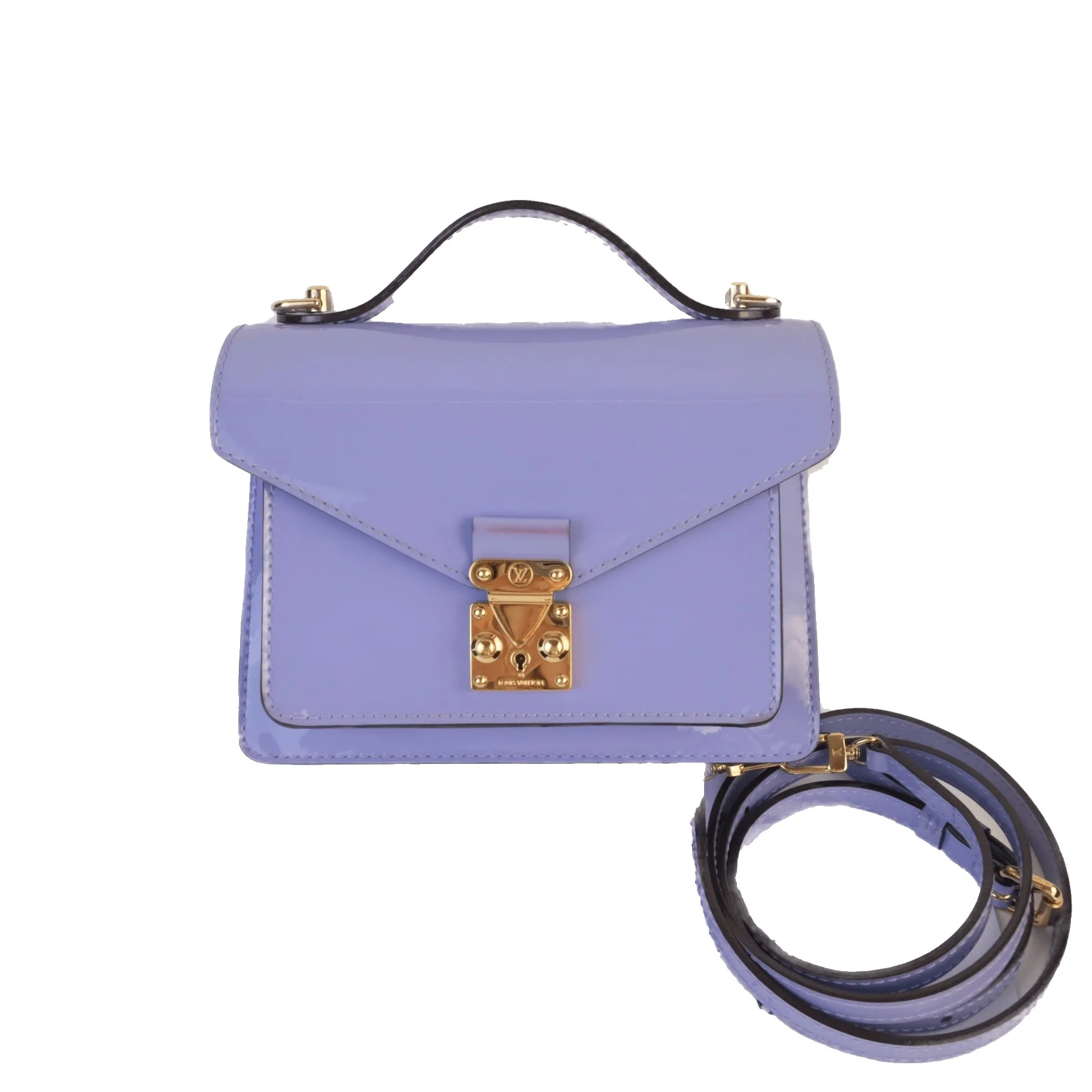 Louis Vuitton Monceau BB Lilas Vernis Bag - Image 2