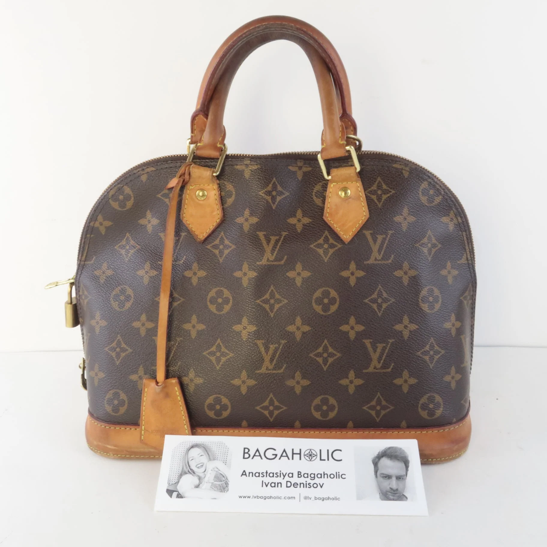 Louis Vuitton Monogram Canvas Alma PM Bag - Image 3