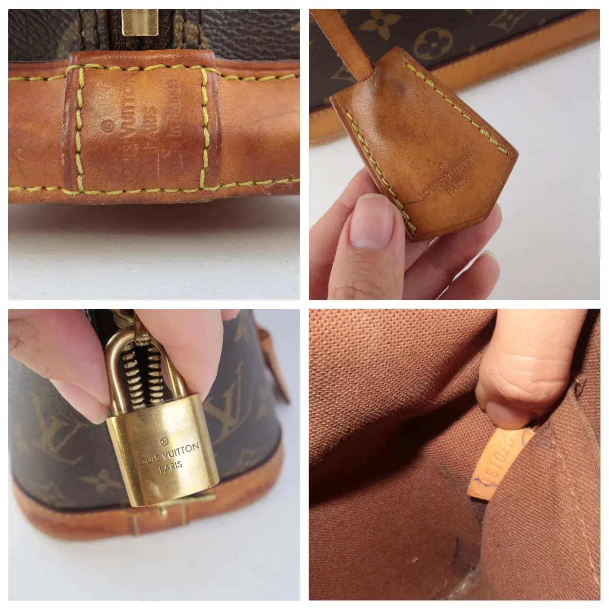 Louis Vuitton Monogram Canvas Alma PM Bag - Image 9
