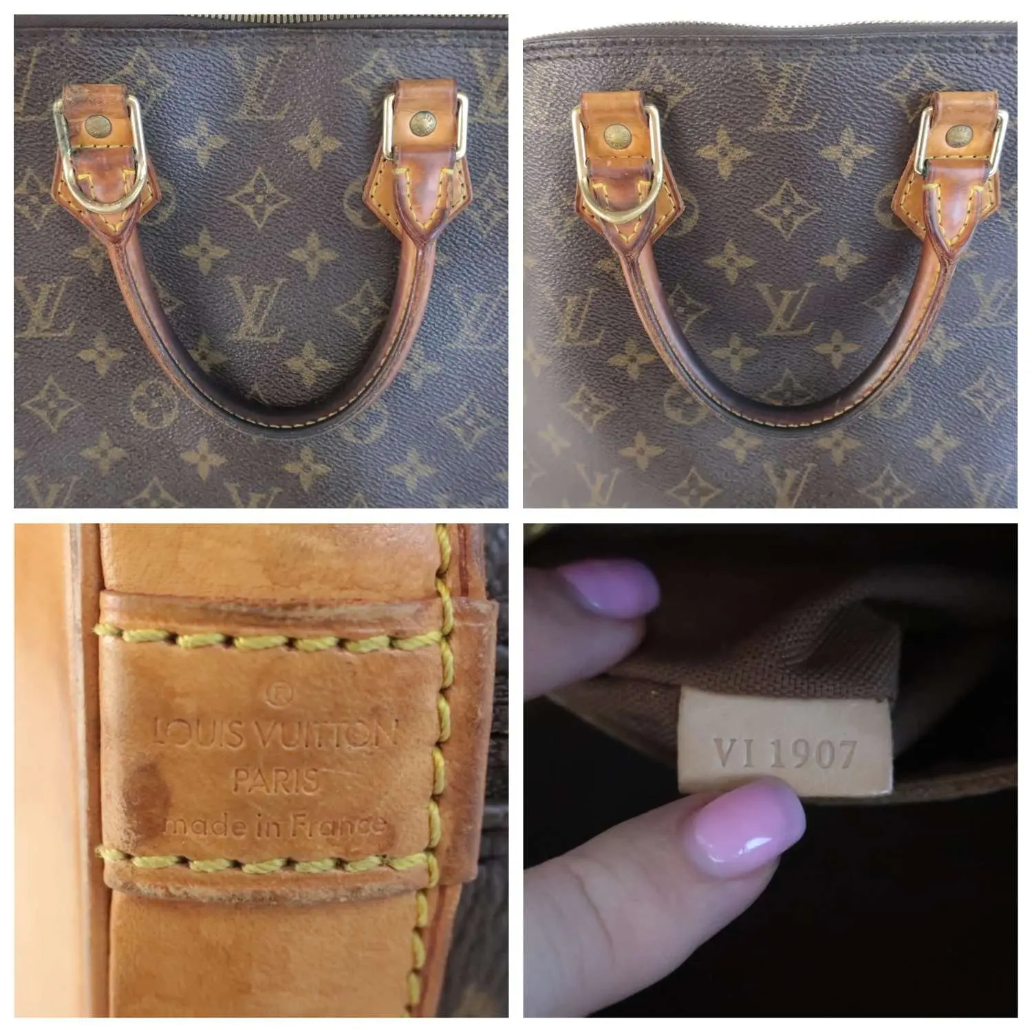 Louis Vuitton Monogram Canvas Alma PM Bag - Image 8