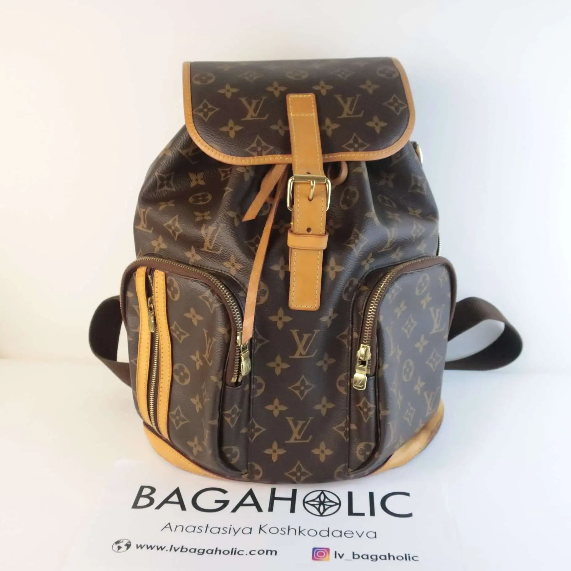 Louis Vuitton Monogram Canvas Bosphore Sac A Dos - Image 3