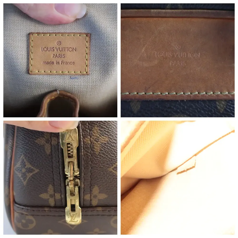 Louis Vuitton Monogram Canvas Deauville Bag - Image 11
